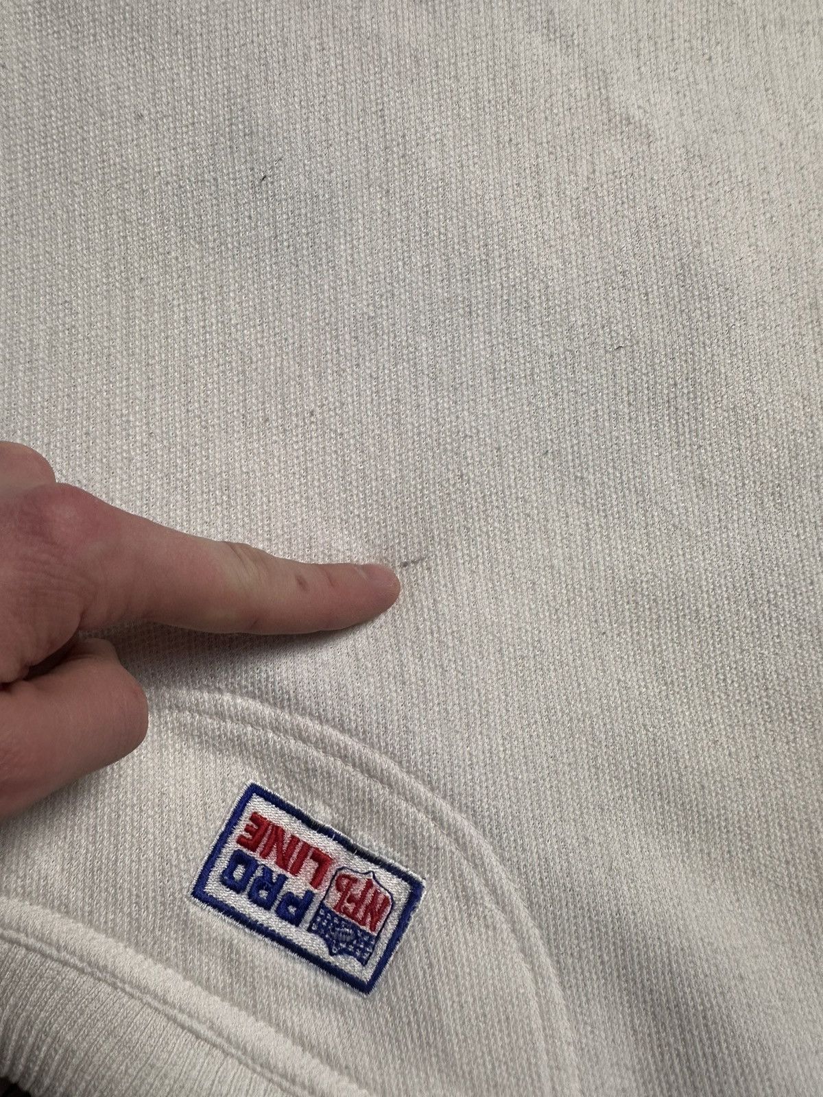NFL Vintage New England Patriots football sweatshirt rare 80; 90 Size US S / EU 44-46 / 1 - 8 Thumbnail