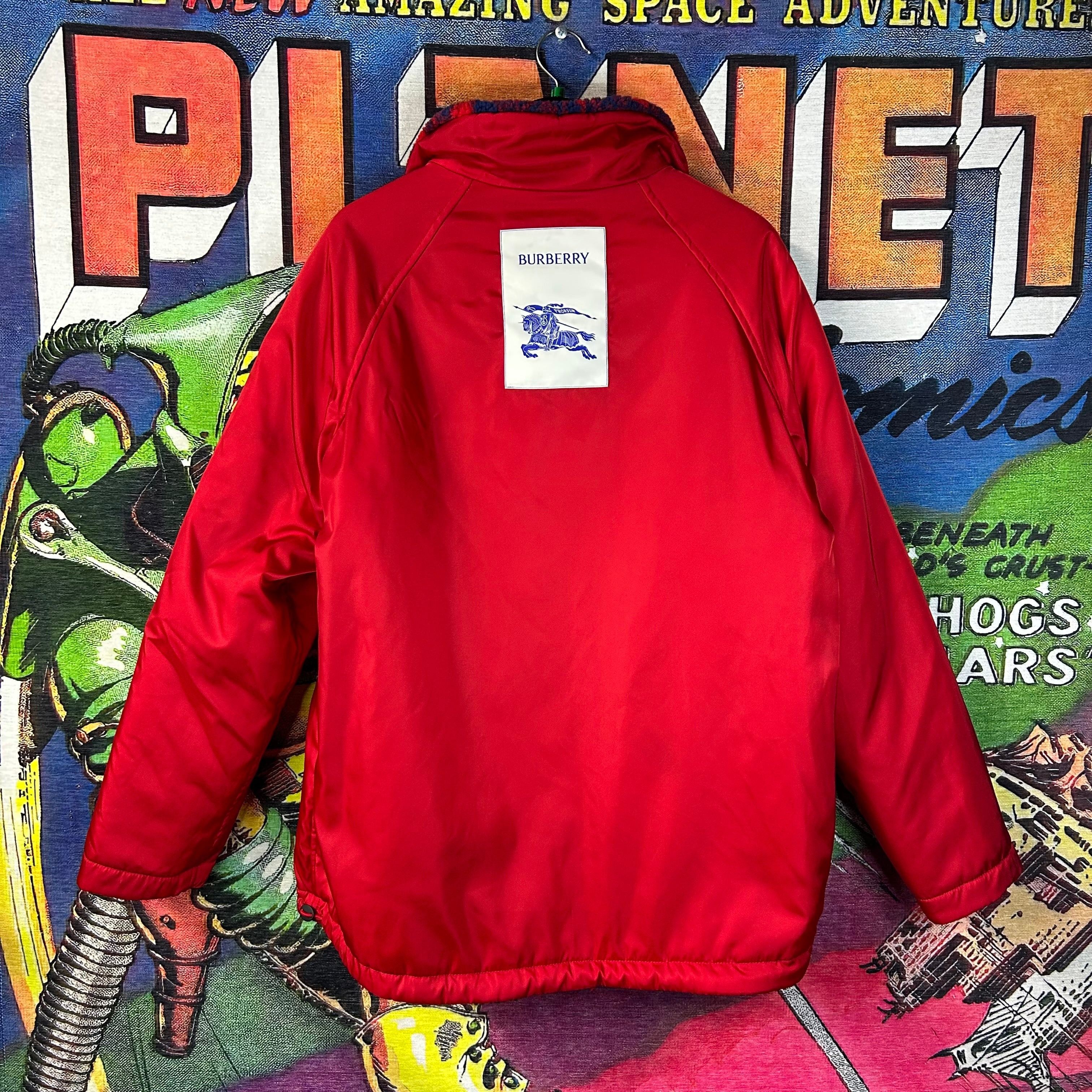 Burberry Burberry Reversible Rose Fleece Jacket Size 46 / Large Size US L / EU 52-54 / 3 - 4 Thumbnail