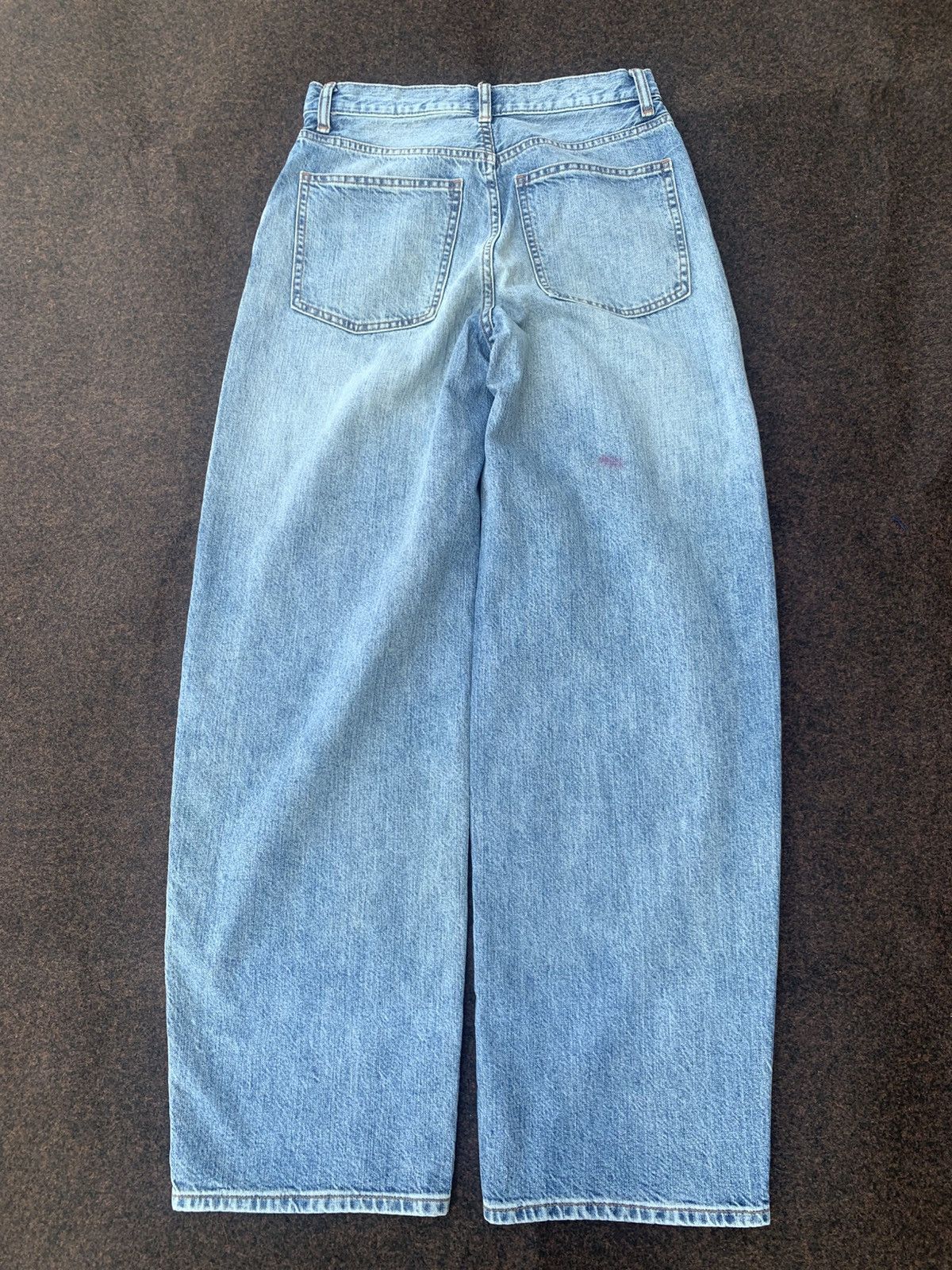 Uniqlo BAGGY UNIQLO BOX WHITE TAB VINTAGE.🔥🔥 Size US 28 / EU 44 - 2 Thumbnail