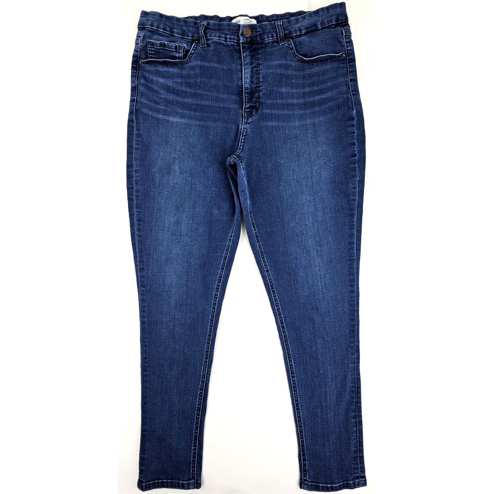 Vintage Buckle Parker High Rise Skinny Ankle Jeans Women 36 Blue Stretch Denim 28" Inseam Buckle BKE Parker Size 25" / US 0 / IT 36 - 2 Thumbnail