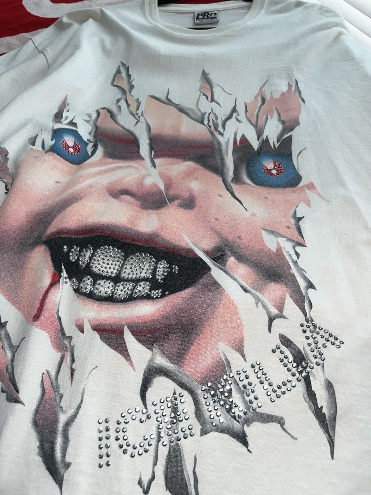 Vintage Y2K VINTAGE "ICE KILLA" CHUCKY T-SHIRT Size US XXL / EU 58 / 5 - 3 Thumbnail