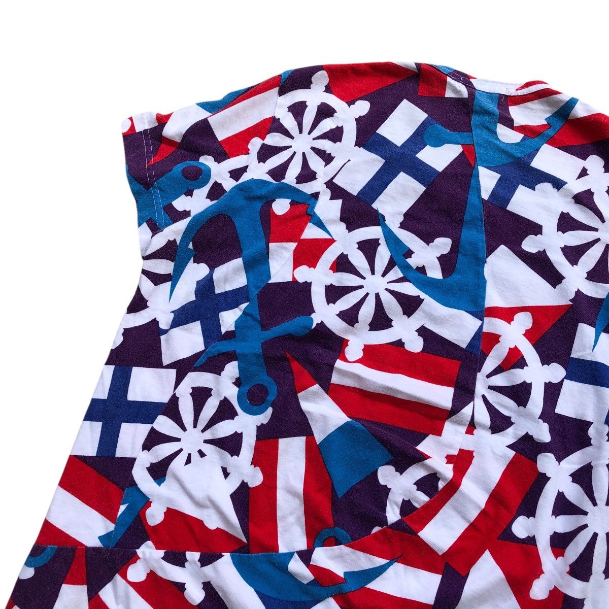 Japanese Brand Tricot COMME des GRACONS Rare Allover Printed T-Shirt Size S / US 4 / IT 40 - 6 Thumbnail