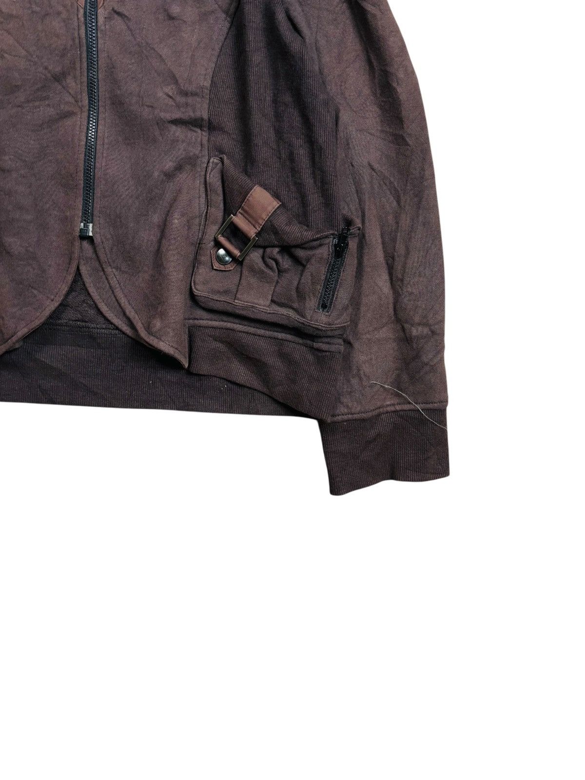 Le Grande Bleu (L.G.B.) 2000s Look Low - Double Chest Gimp Hooded Jacket Size US M / EU 48-50 / 2 - 5 Thumbnail
