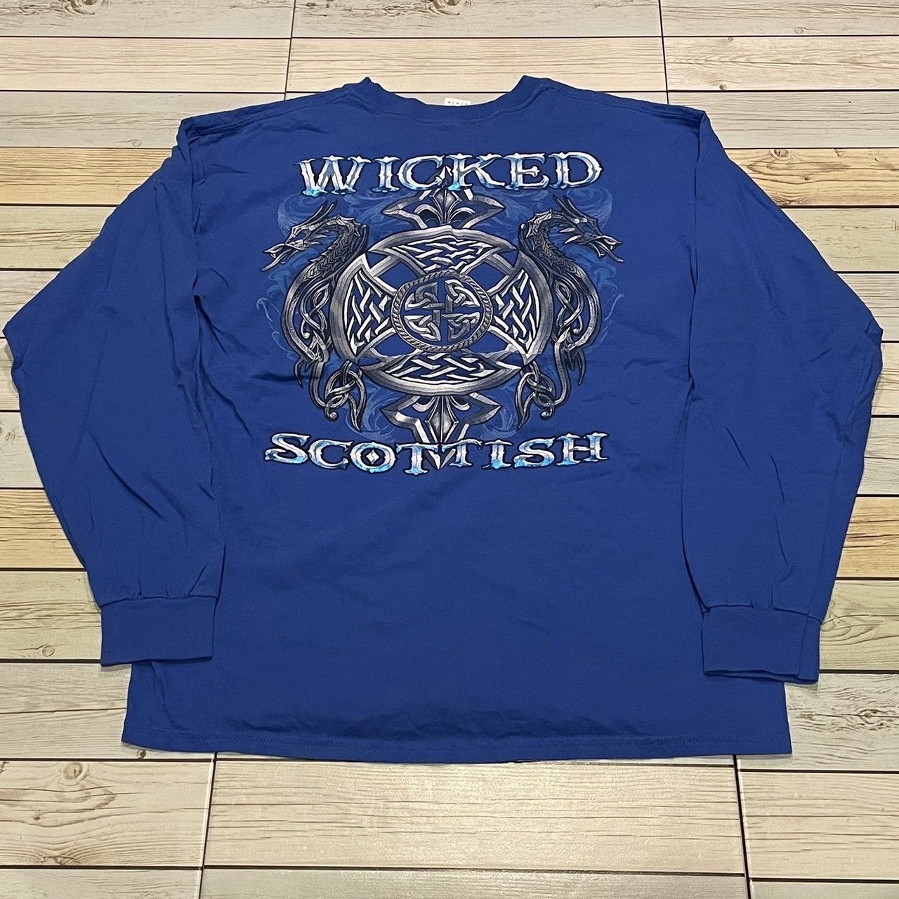 Affliction × Ed Hardy × Southpole Rare Wings Cross Longsleeve Y2K Affliction Style Size US L / EU 52-54 / 3 - 4 Thumbnail