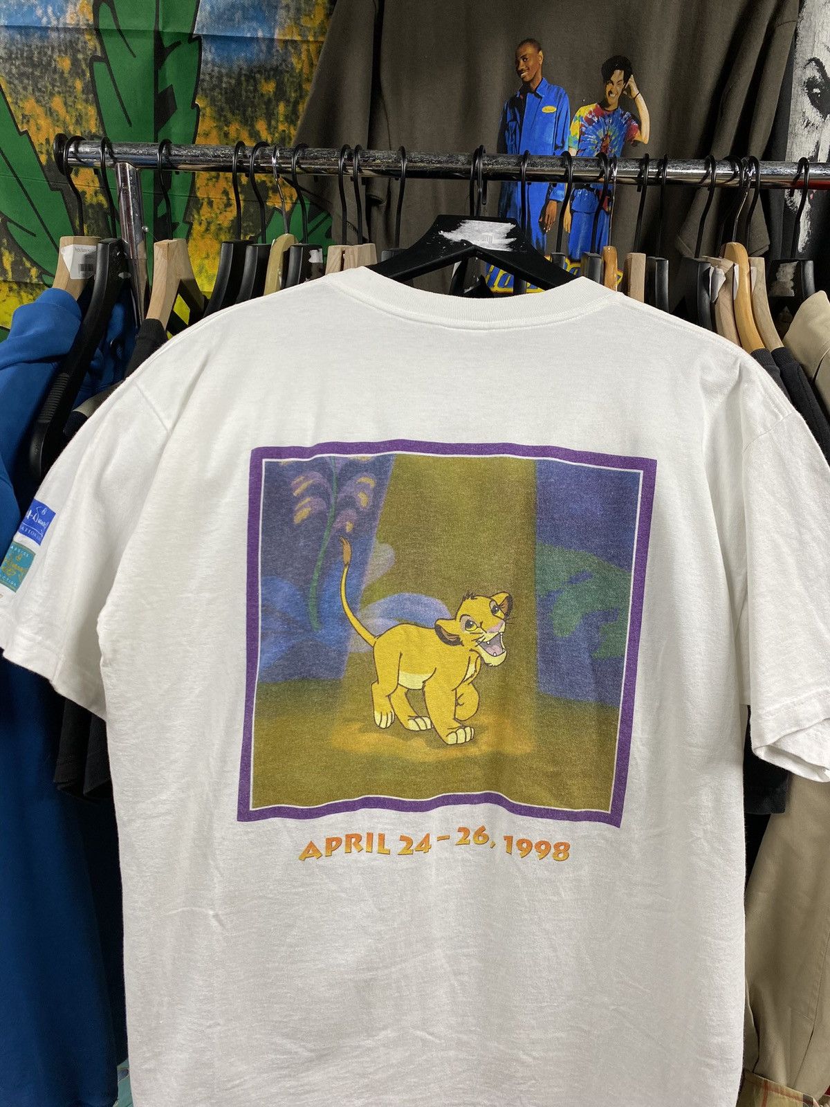 Vintage 90’s Vintage Lion King Disney Movie Tee Shirt Large Size US L / EU 52-54 / 3 - 7 Thumbnail