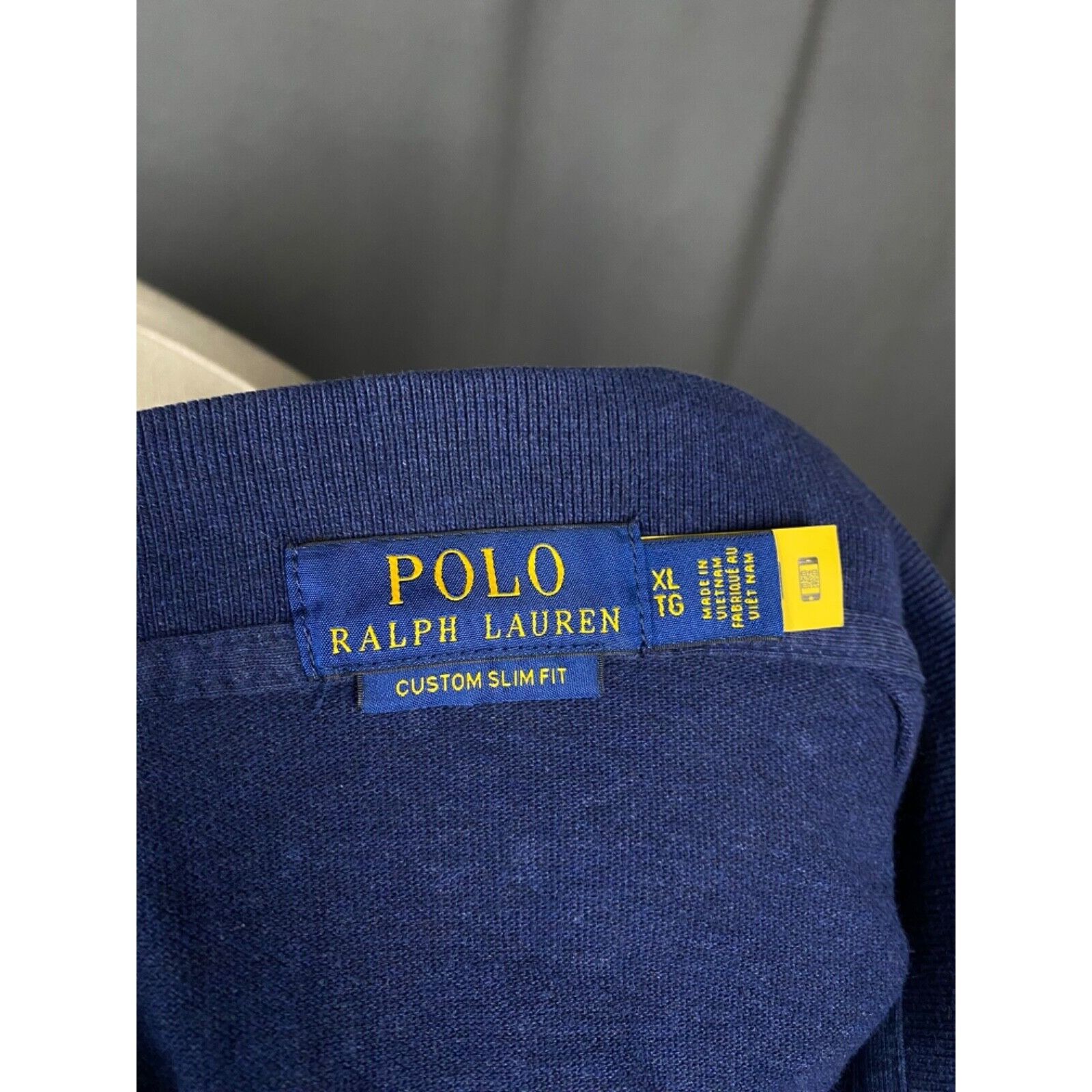 Polo Ralph Lauren Polo Ralph Lauren Men's Blue Collared Polo Longsleeve Sweate Size US XL / EU 56 / 4 - 10 Thumbnail