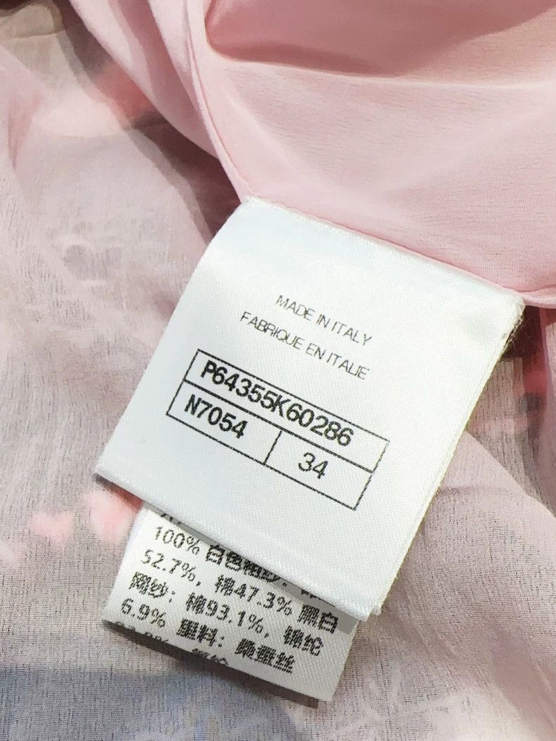 Chanel Chanel 20s roof series black and pink colorful striped kni Size 42" / US 20 - 5 Thumbnail