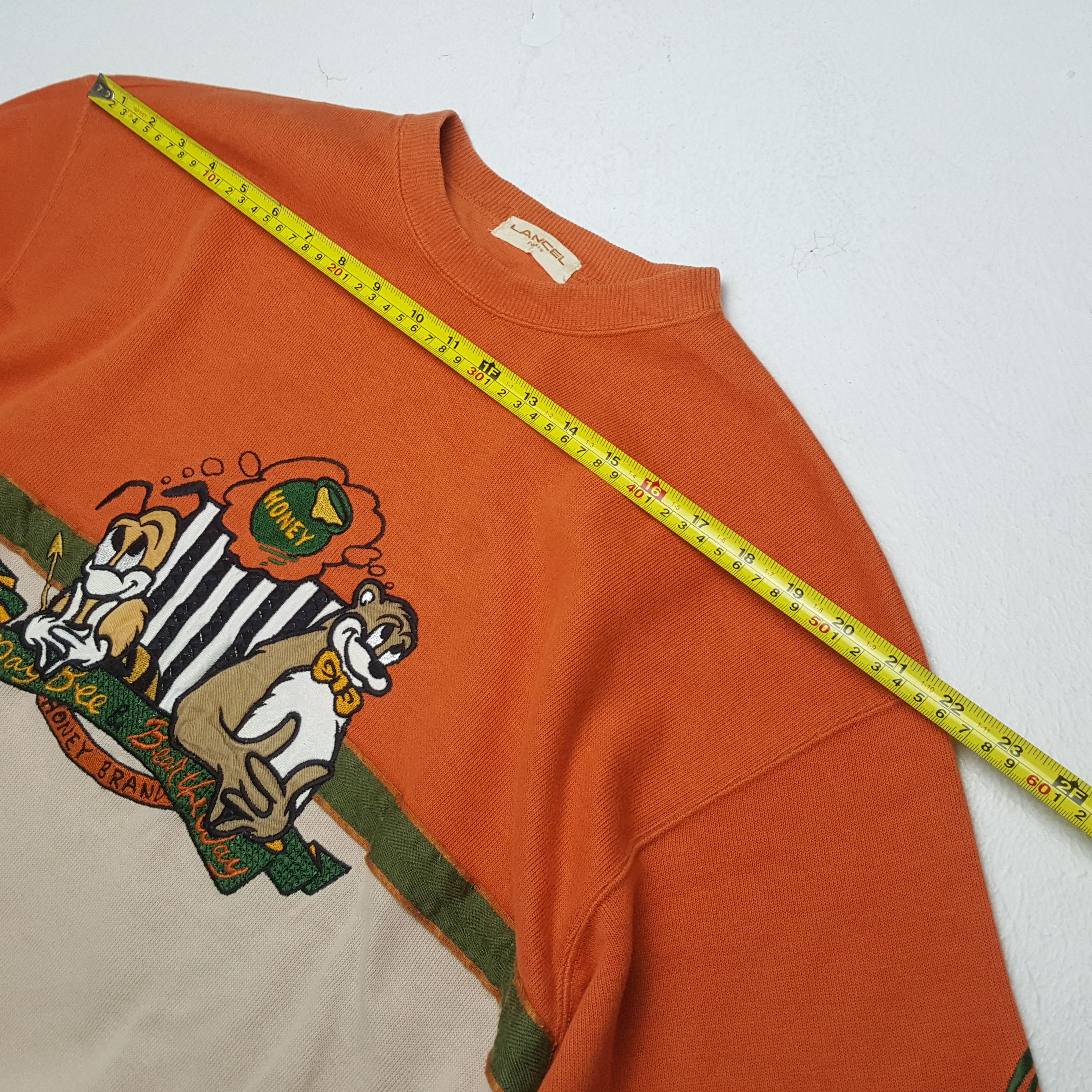 Japanese Brand × Lancel × Vintage Vintaege LANCEL Italian Fashion Brand Sweatshirts Size US M / EU 48-50 / 2 - 4 Thumbnail