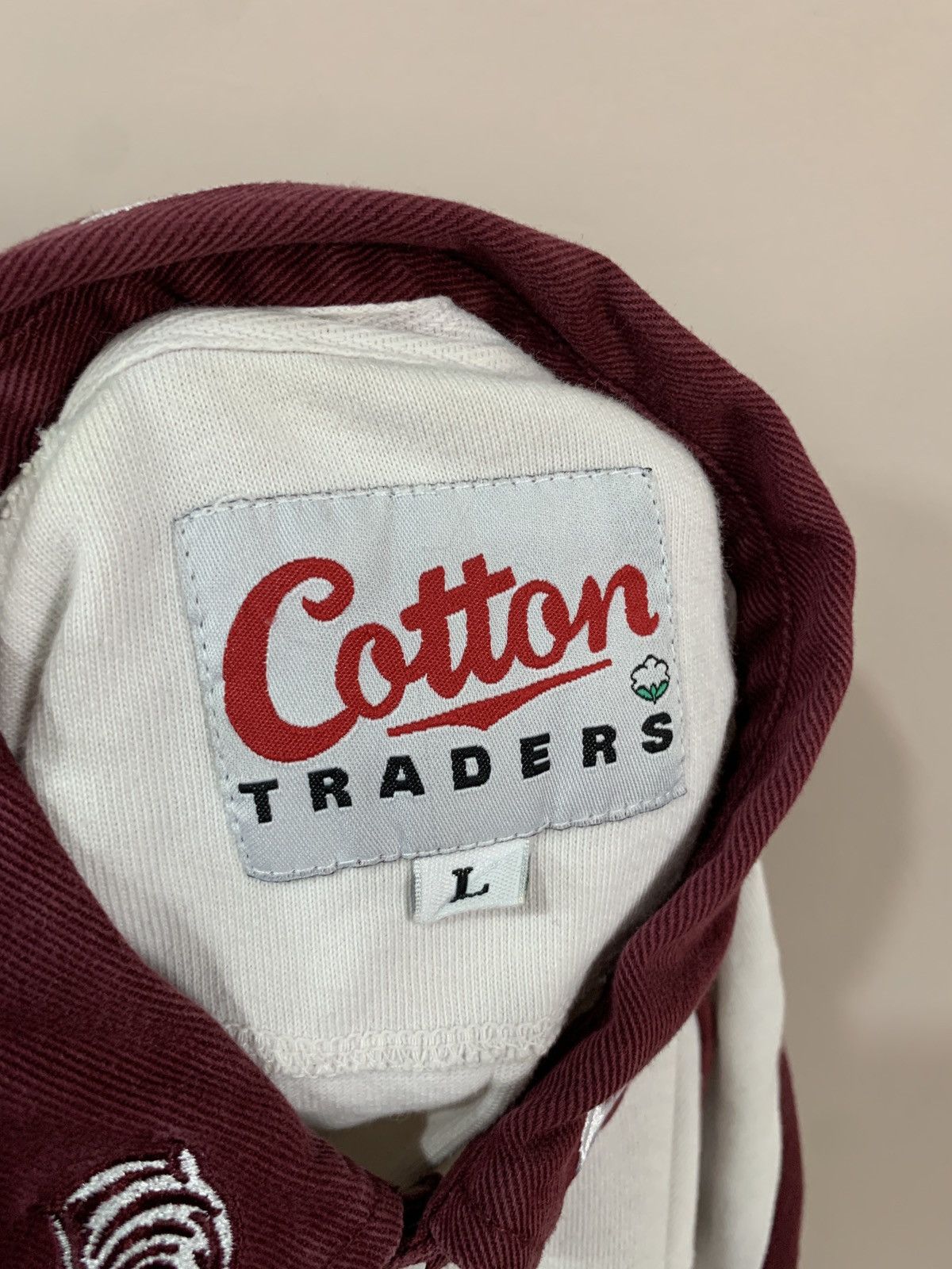 Cotton Traders × Vintage Leicester Tigers Rugby Union Shirt Vintage Cotton Traders L Size US L / EU 52-54 / 3 - 12 Thumbnail