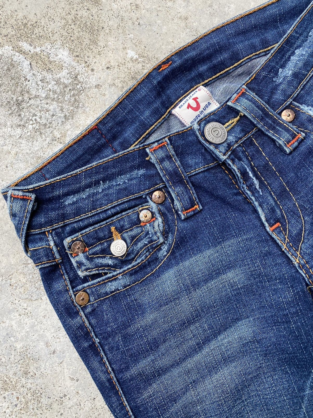 True Religion Vintage True Religion Bootcut Flare Jeans Size 28" / US 6 / IT 42 - 10 Thumbnail
