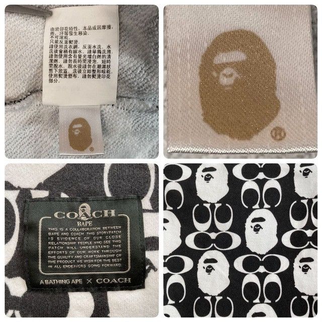 Bape × Coach BAPE × COACH Sweat Shorts a bathing ape ★size L Size US 34 / EU 50 - 10 Thumbnail