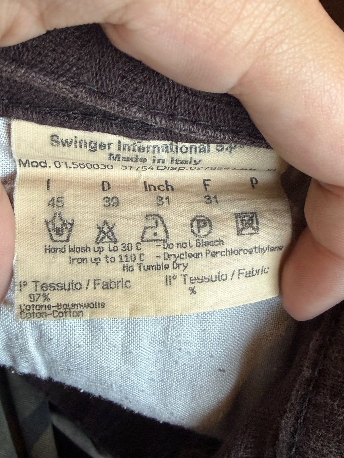 Fendi Vintage Fendi Pants Monogram Size 31" - 6 Thumbnail