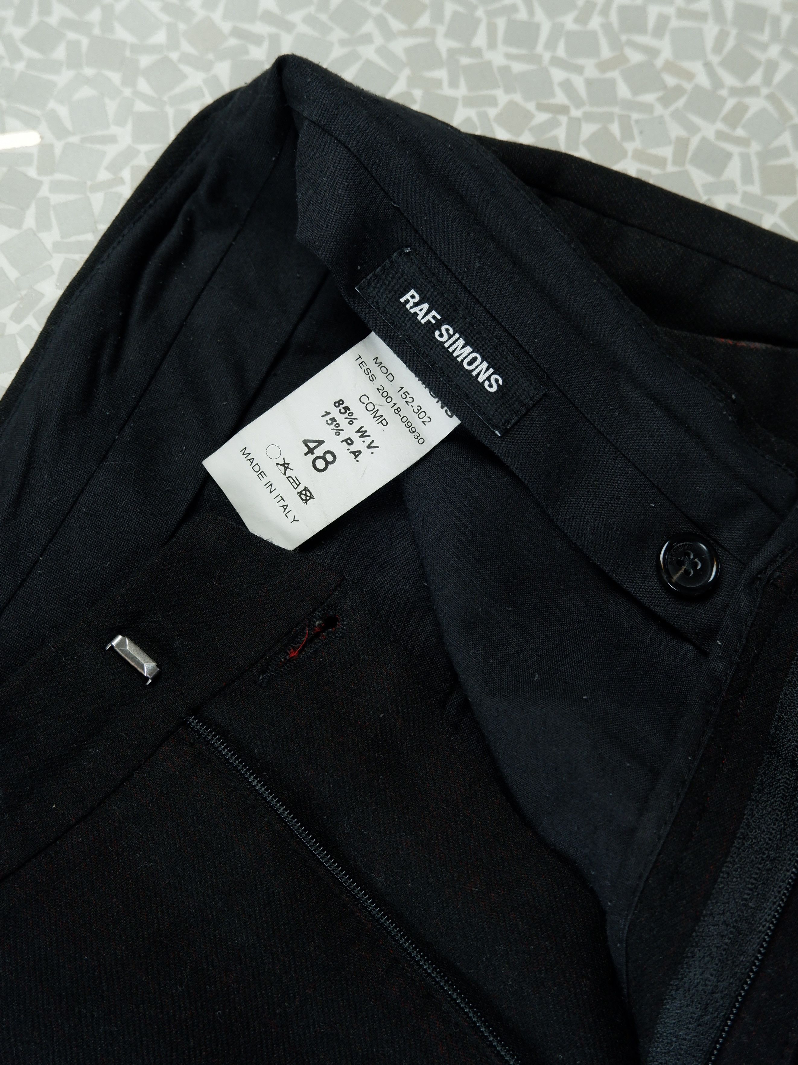 Raf Simons Best price! Raf Simons double face wool checked pants Size US 30 / EU 46 - 9 Thumbnail