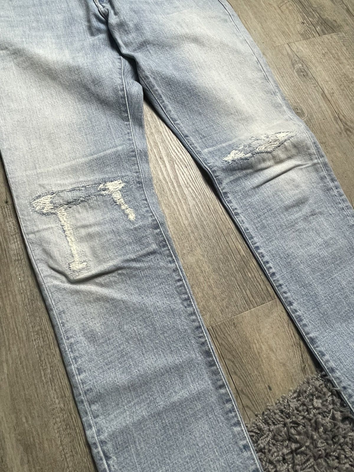 Saint Laurent Paris Saint Laurent D02 2015 knee rip Size US 32 / EU 48 - 4 Thumbnail