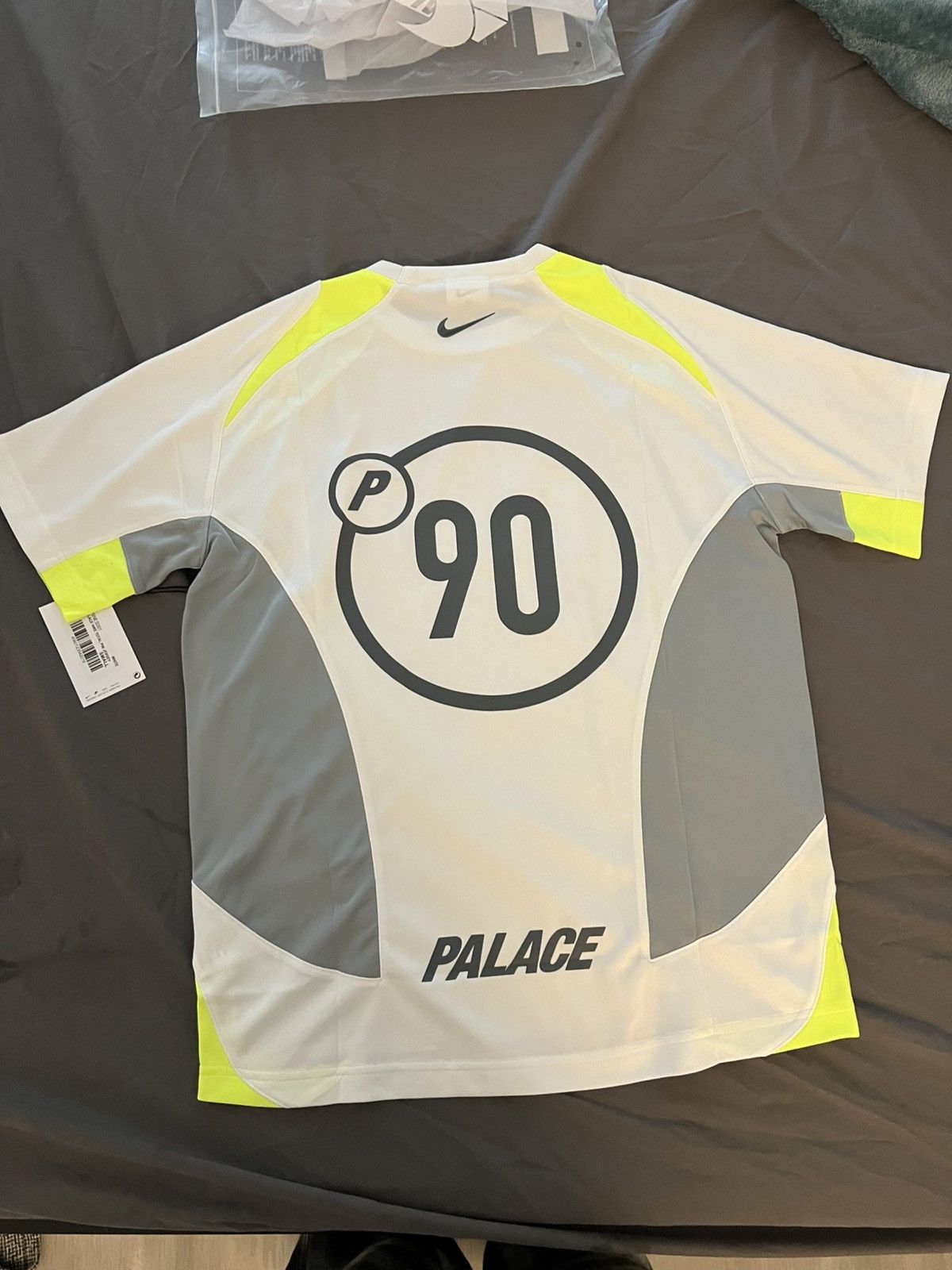 Palace Palace x Nike Total P90 Jersey White Size US S / EU 44-46 / 1 - 2 Thumbnail