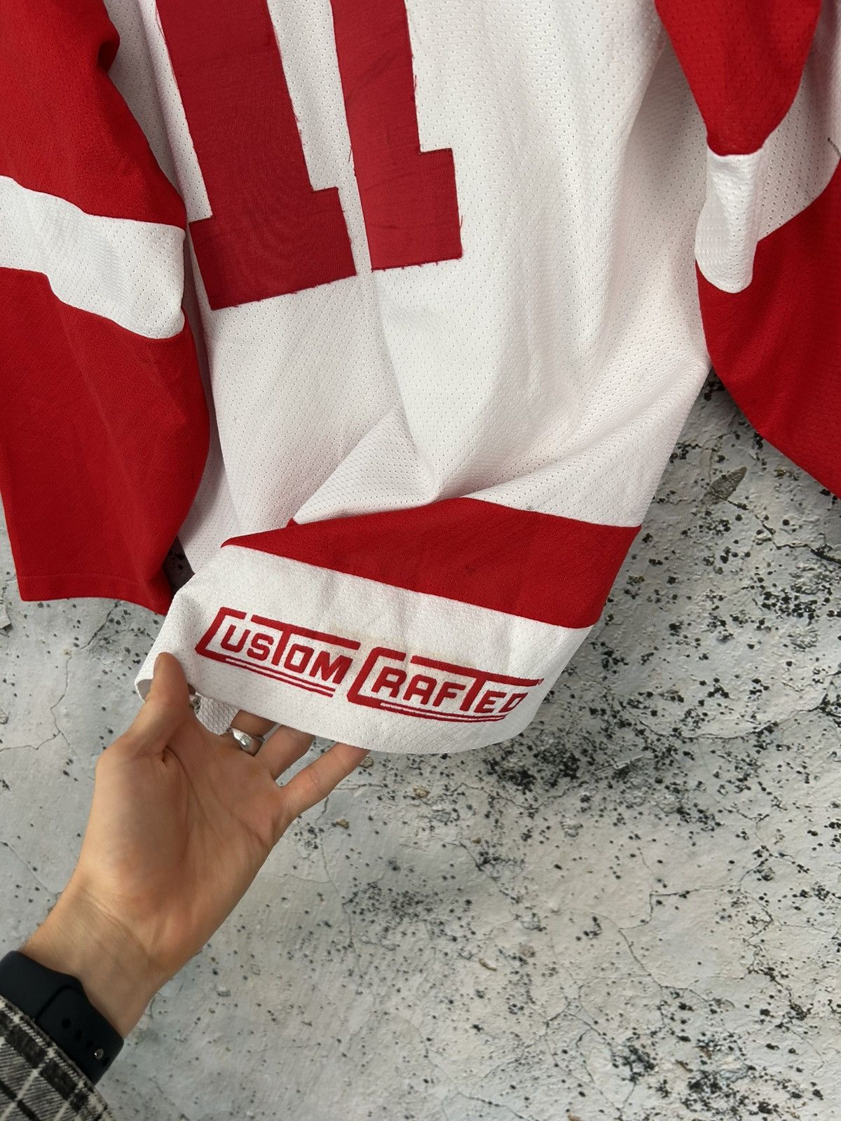 Vintage Vintage Detroit Red Wings NHL 90s Archive Jersey Hockey Rare Size US L / EU 52-54 / 3 - 7 Thumbnail