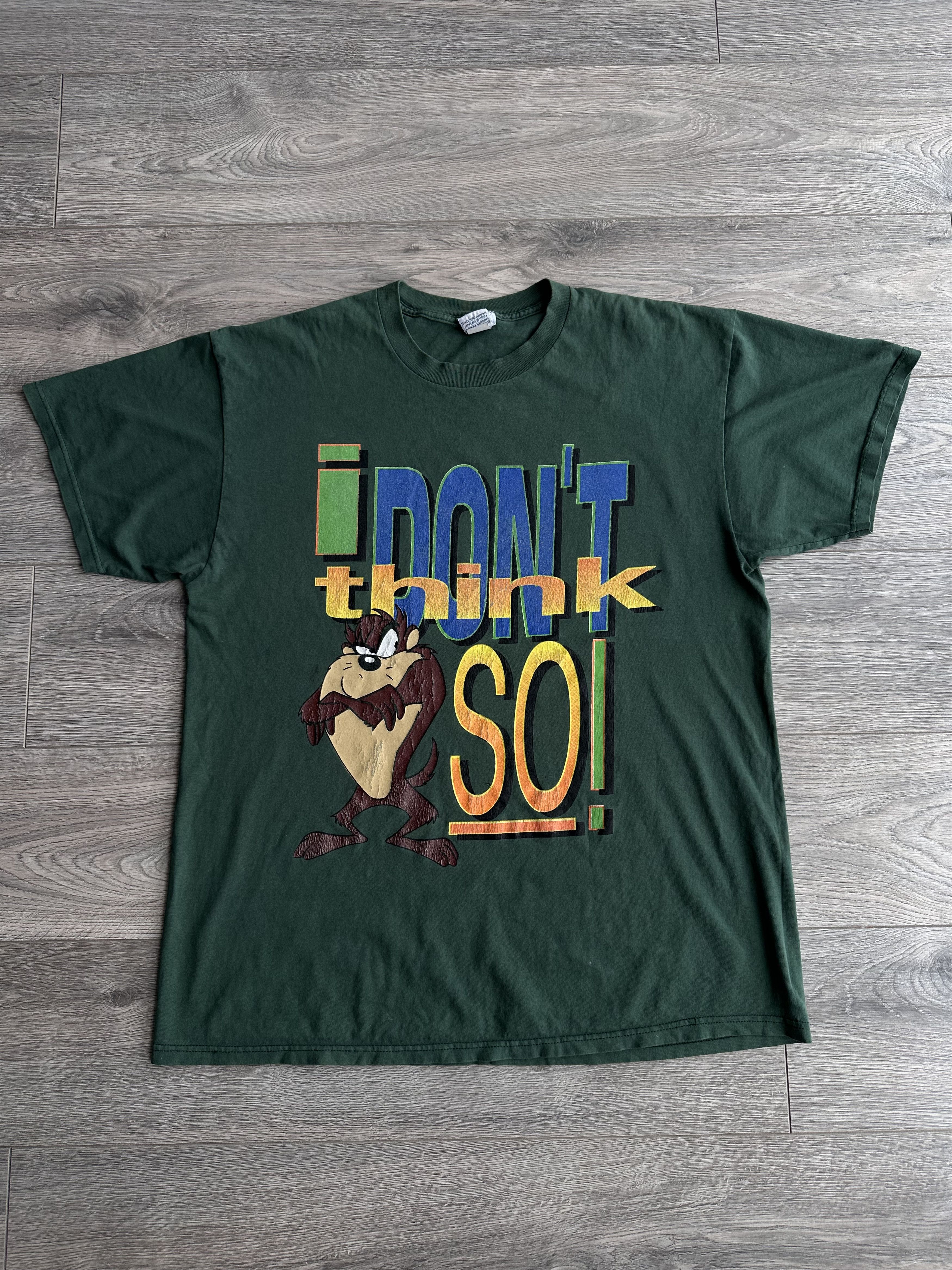 Vintage × Warner Bros Warner Bros Vintage t shirt Taz Size US L / EU 52-54 / 3 - 2 Thumbnail