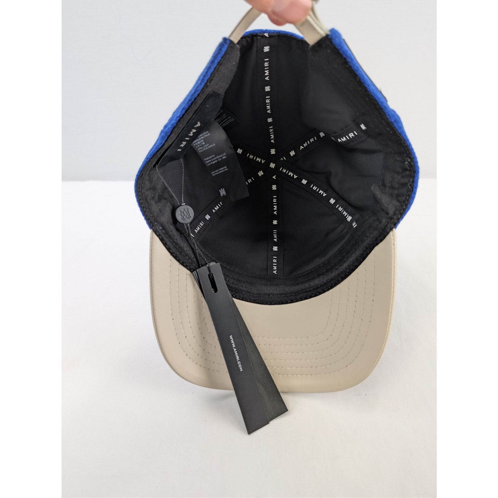 Amiri o1rshd1 Q:3/ Size: OS/ Dream Team Two-Tone Cap / Hat in Blue Size ONE SIZE - 13 Thumbnail