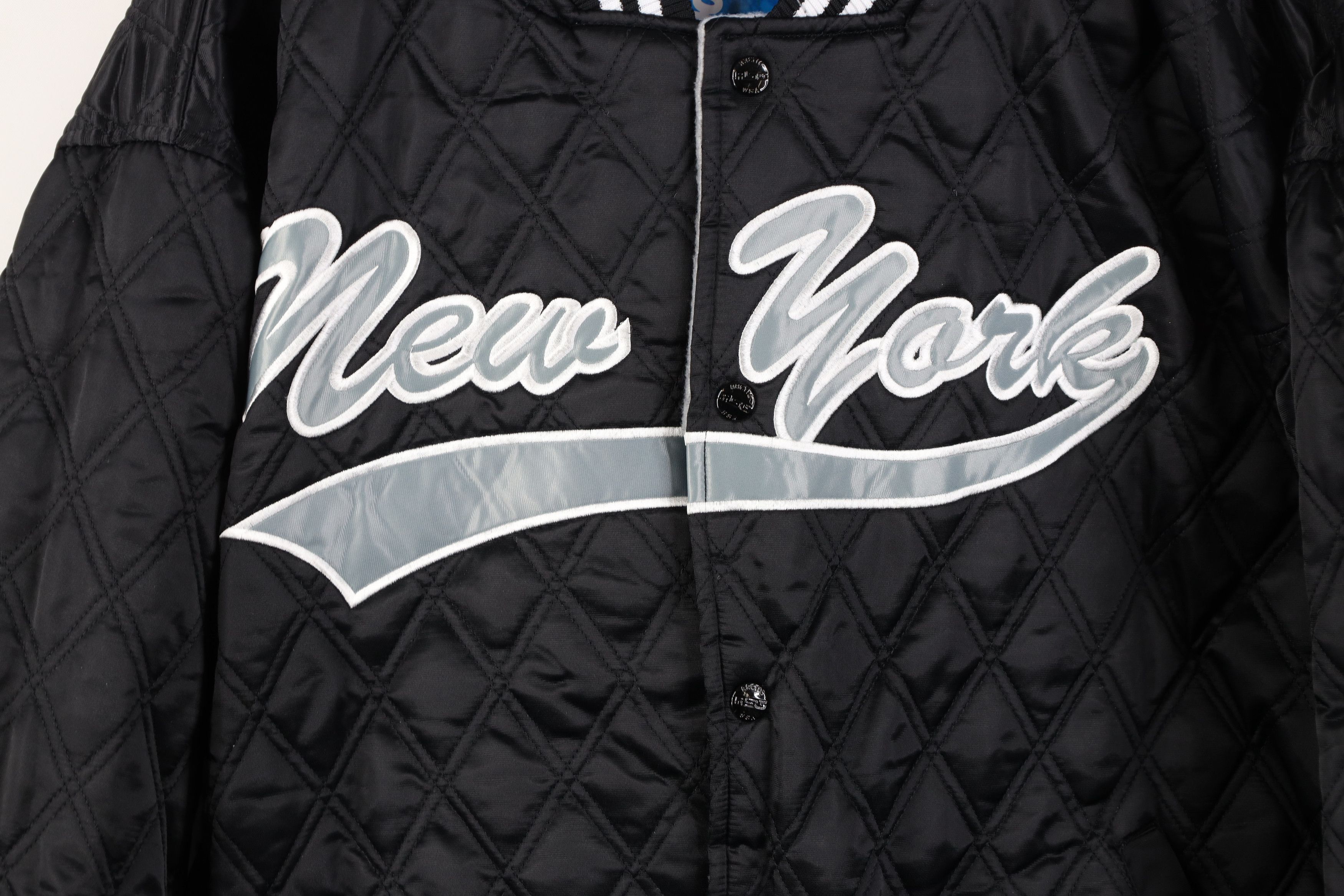 Vintage Deadstock Vintage 90s Reversible New York Bomber Jacket Size US XXL / EU 58 / 5 - 12 Thumbnail
