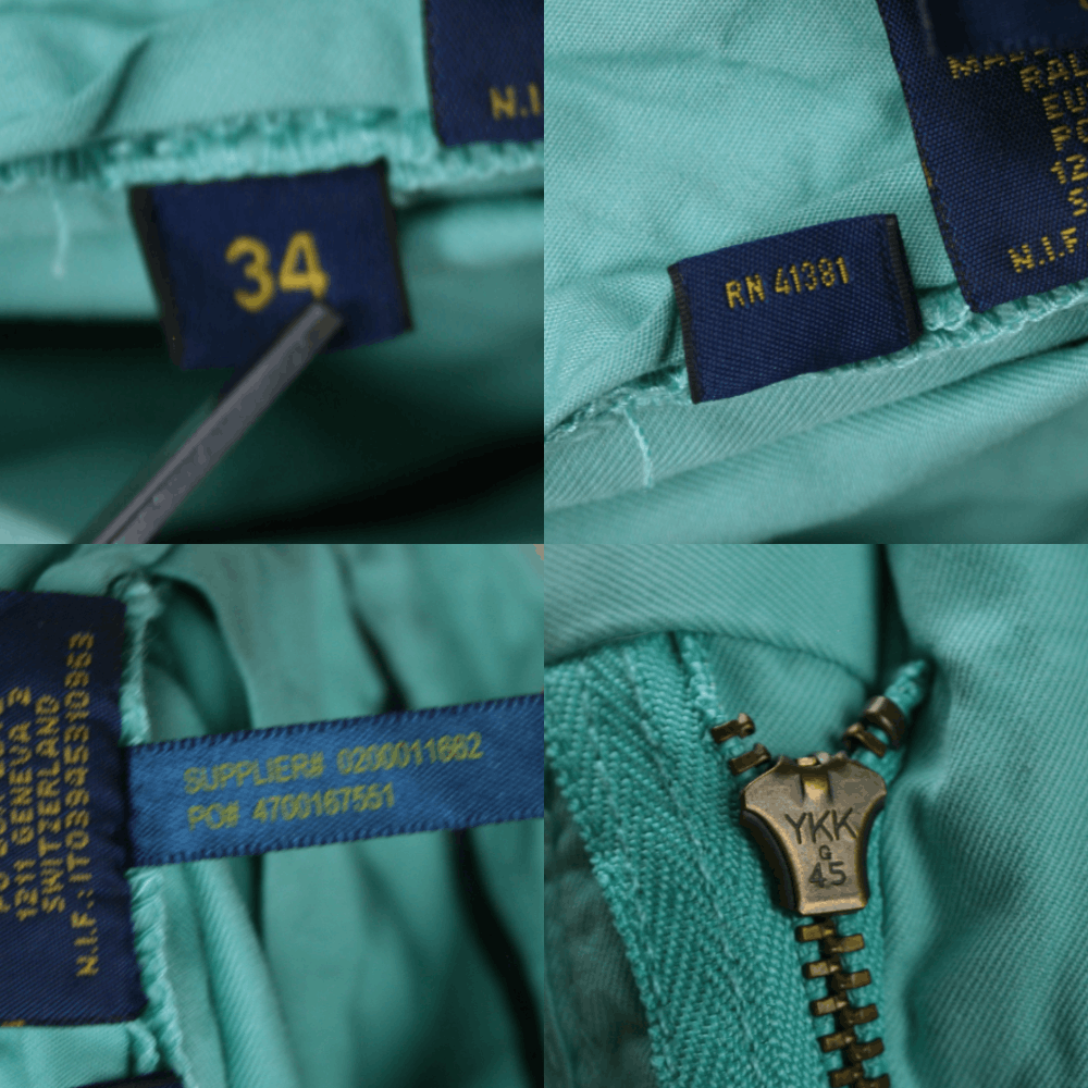 Polo Ralph Lauren × Ralph Lauren Mint Chino Shorts Size US 34 / EU 50 - 8 Thumbnail
