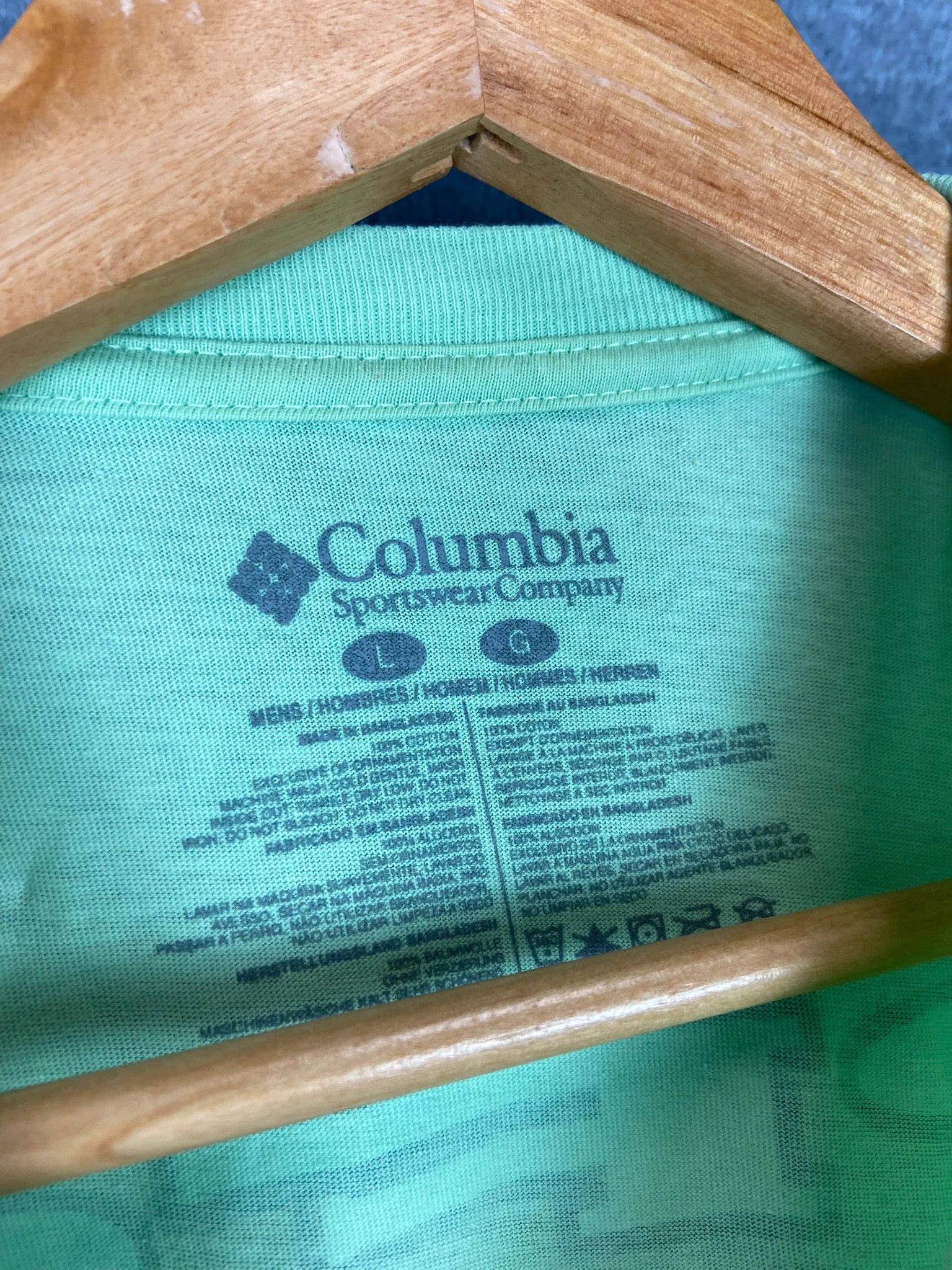 Columbia Columbia PFG Green Graphic Tee L Fishing Gear Retro Outdoor Size US L / EU 52-54 / 3 - 5 Thumbnail