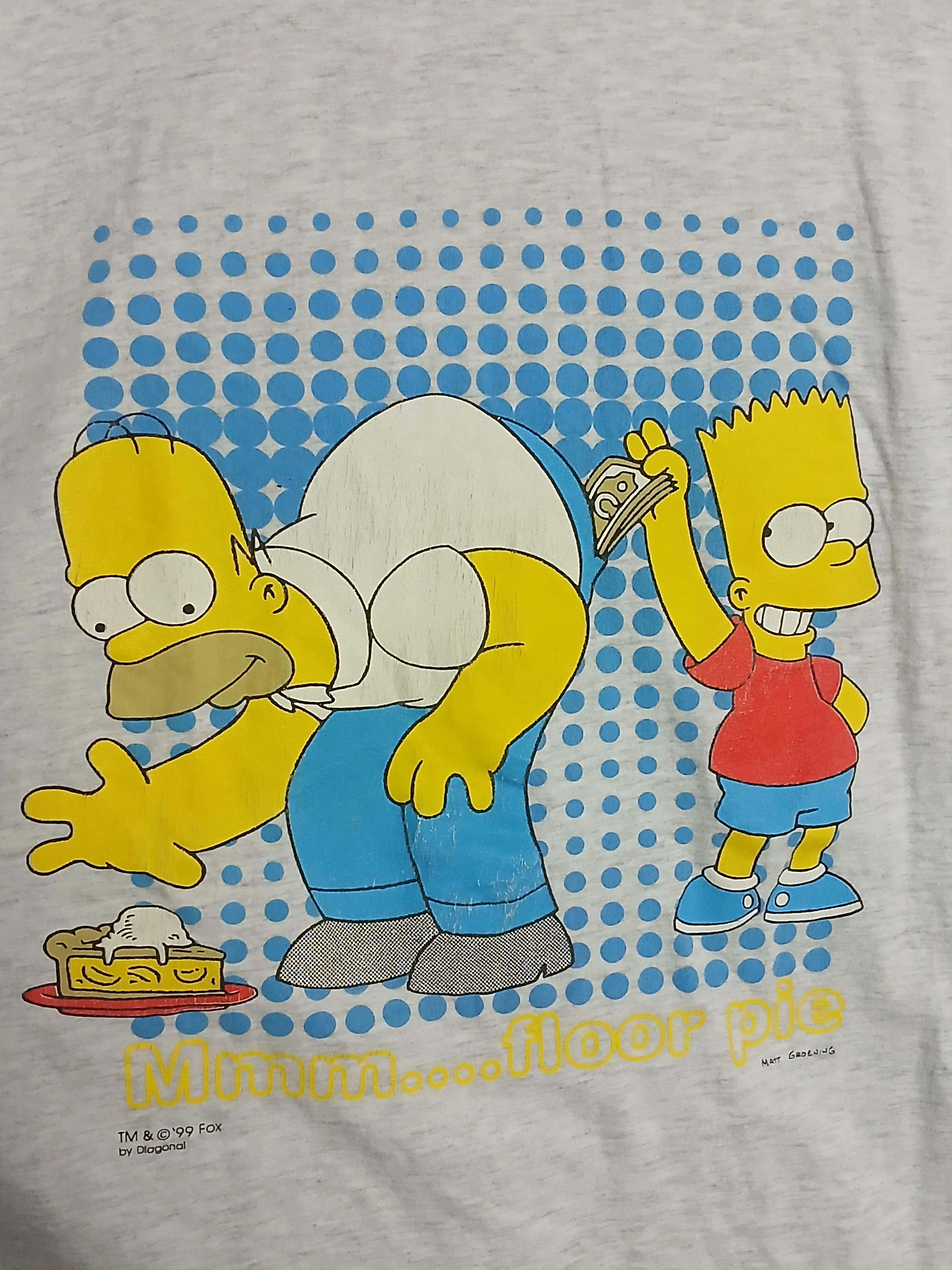 Cartoon Network × The Simpsons × Vintage Vintage 1999 The Simpsons T-Shirt Size US M / EU 48-50 / 2 - 3 Thumbnail