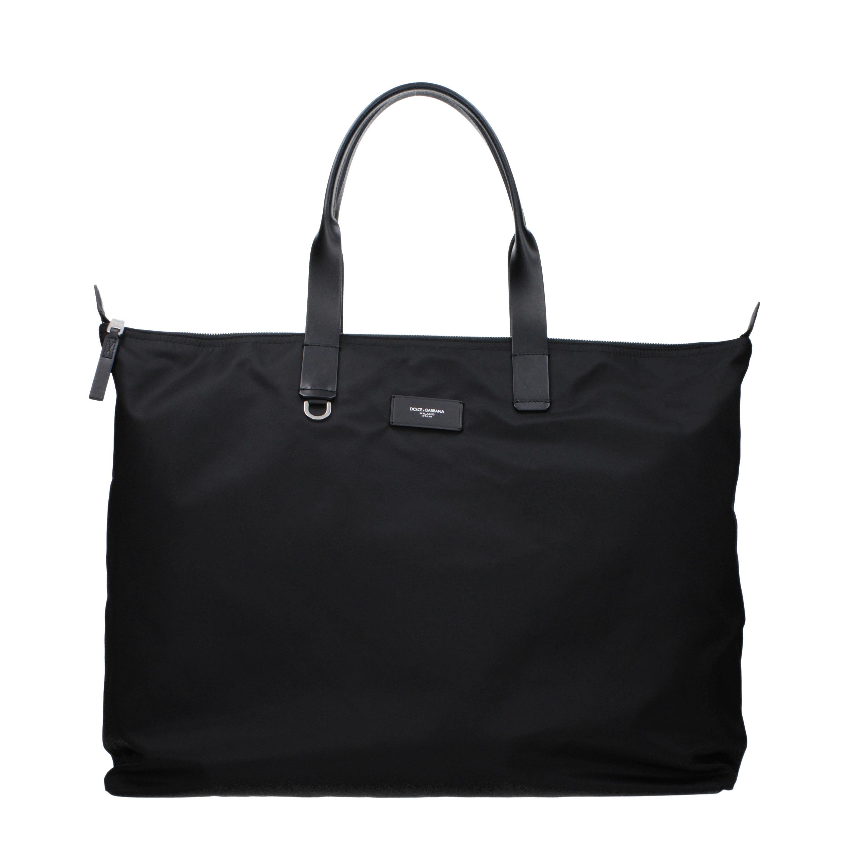 Dolce & Gabbana Dolce&Gabbana Shoulder Bags Men Nylon Black Size ONE SIZE - 1 Thumbnail