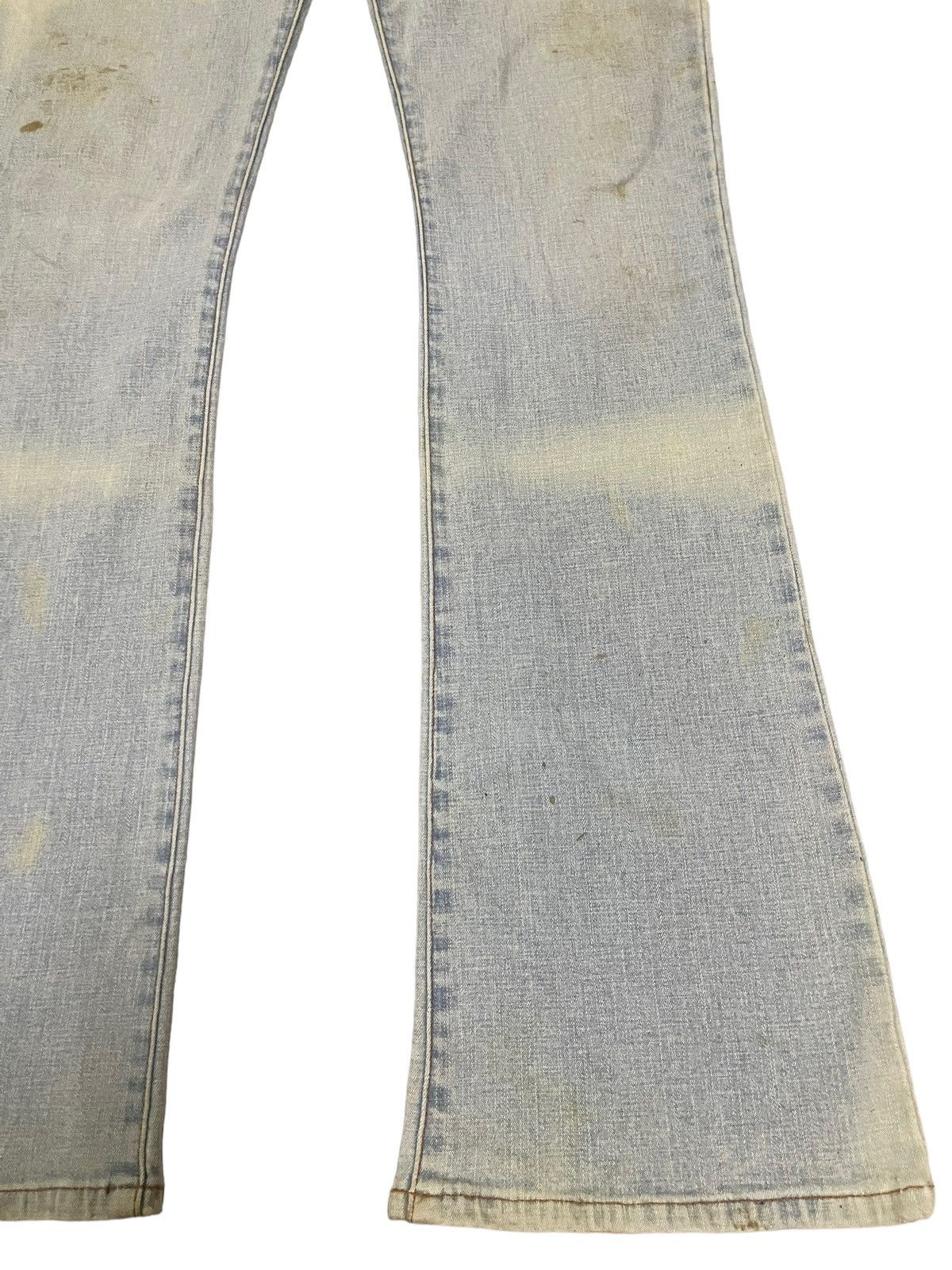 If Six Was Nine Vintage Japanese Brand Blue Wash Style Flare Jeans Size US 29 - 6 Thumbnail