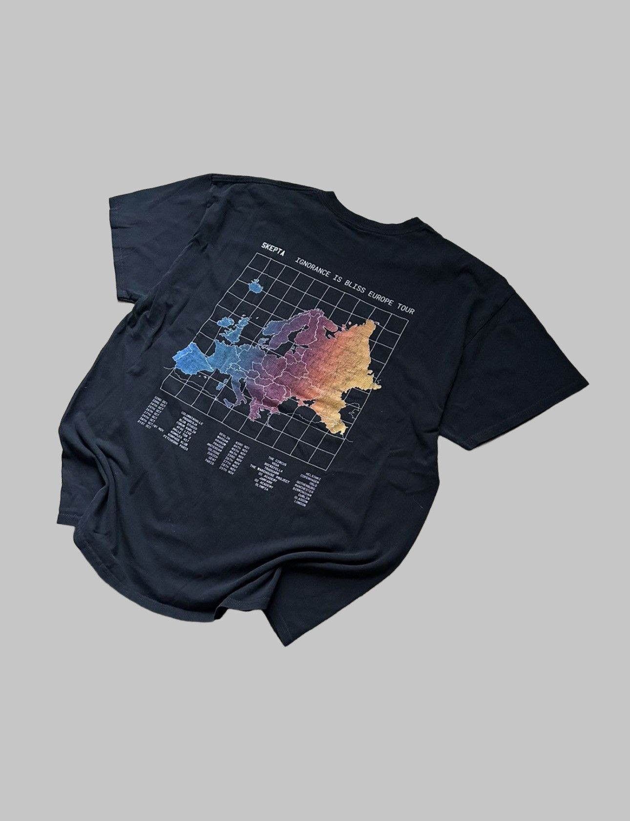 Rap Tees SKEPTA IGNORANCE IS BLISS EUROPE TOUR TEE Size US XL / EU 56 / 4 - 1 Thumbnail