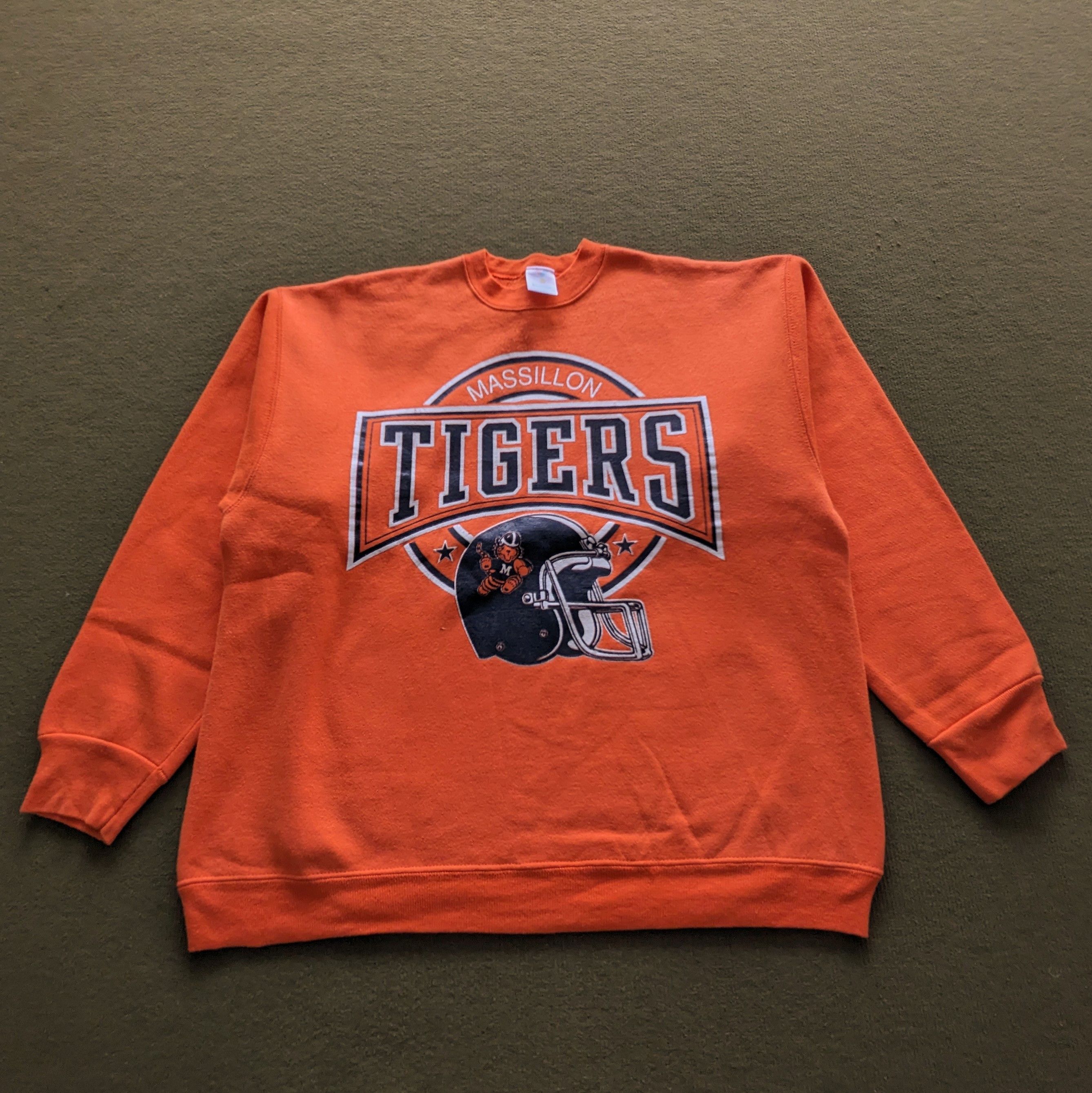 NFL Vintage Massillon Tigers Football Team Sweatshirt Size US L / EU 52-54 / 3 - 1 Thumbnail