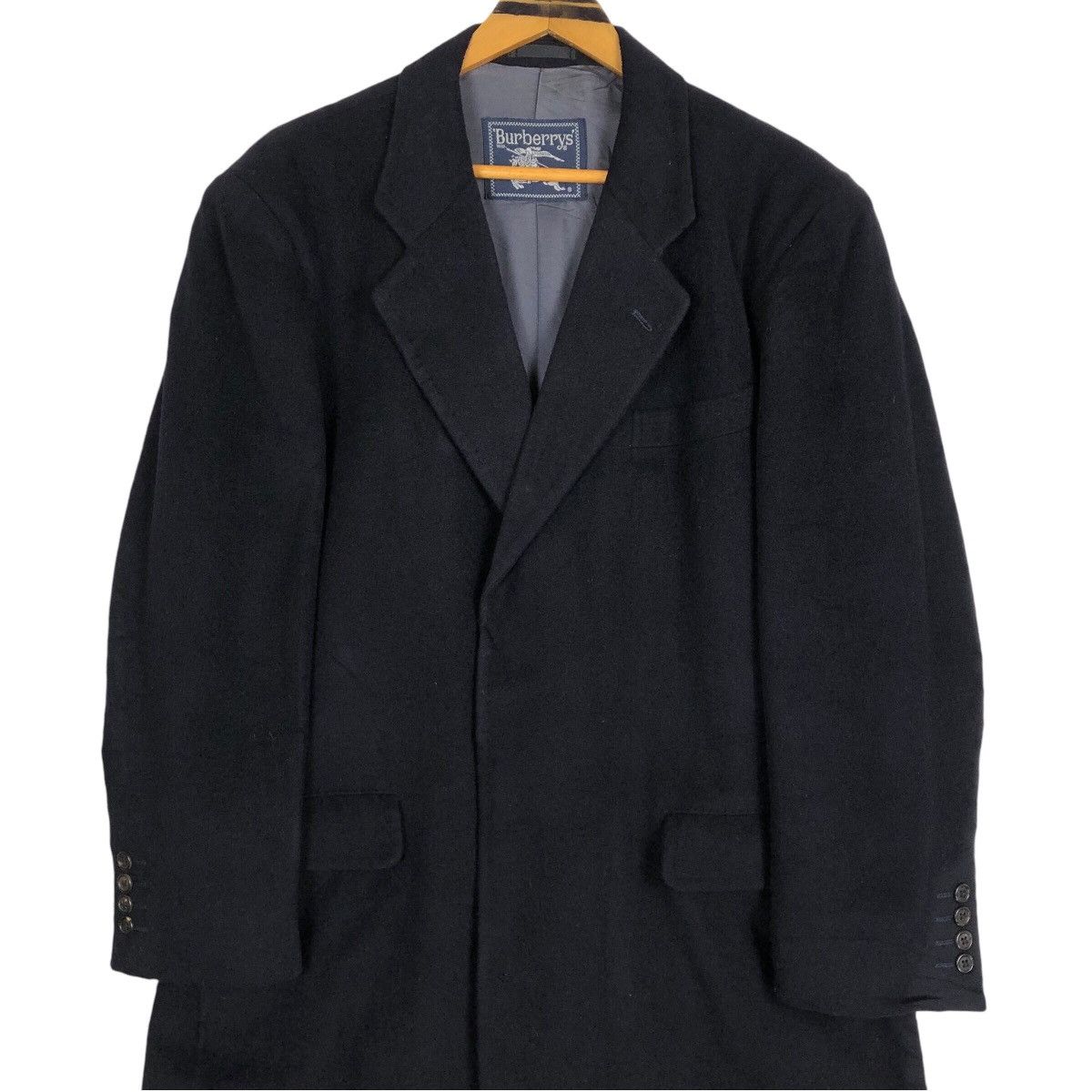 Burberry Vintage Burberrys Wool Cashmere Car Coat Size US L / EU 52-54 / 3 - 9 Thumbnail