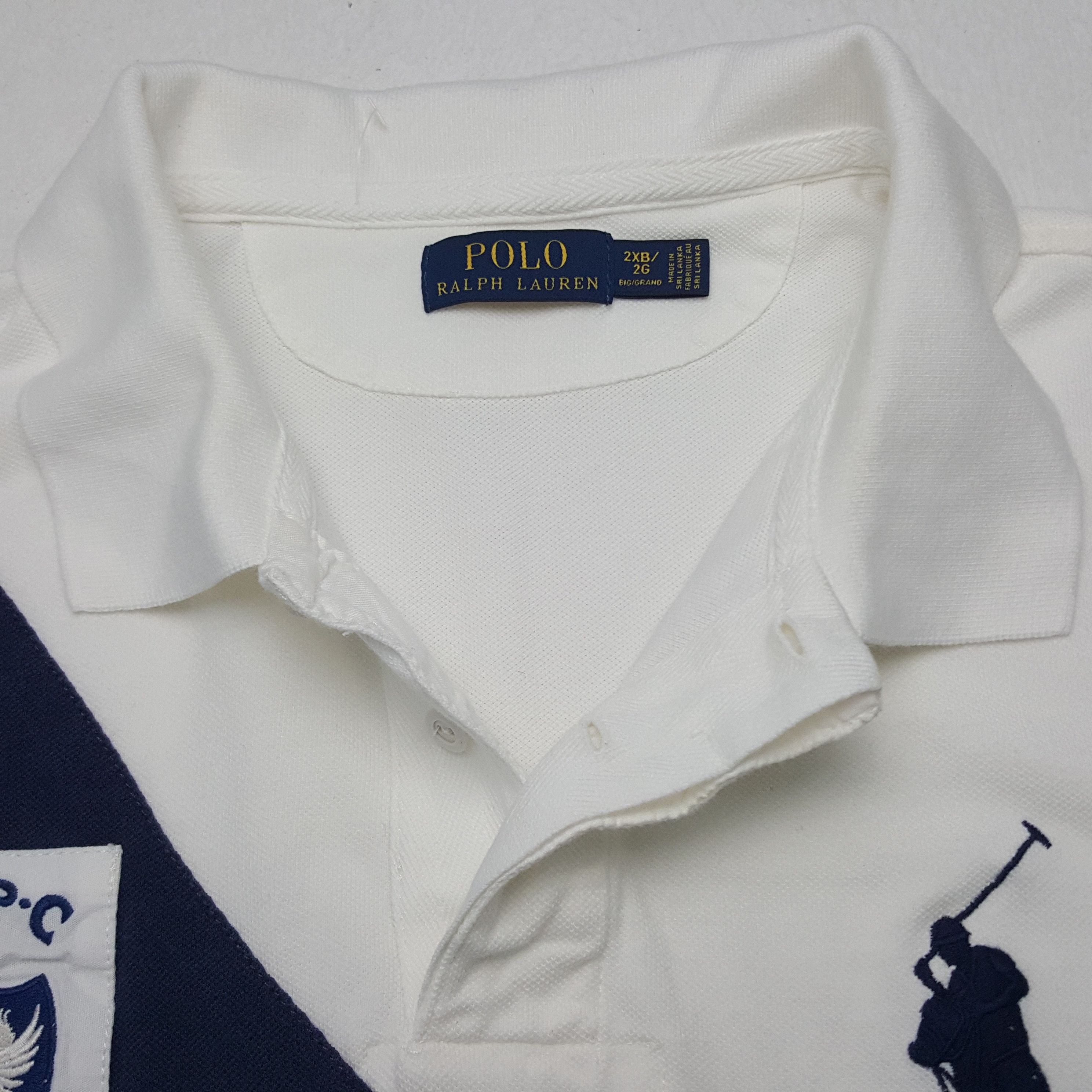 Polo Ralph Lauren × Vintage Vintage Polo by Ralph Lauren American Designer Polos Size US XXL / EU 58 / 5 - 4 Thumbnail