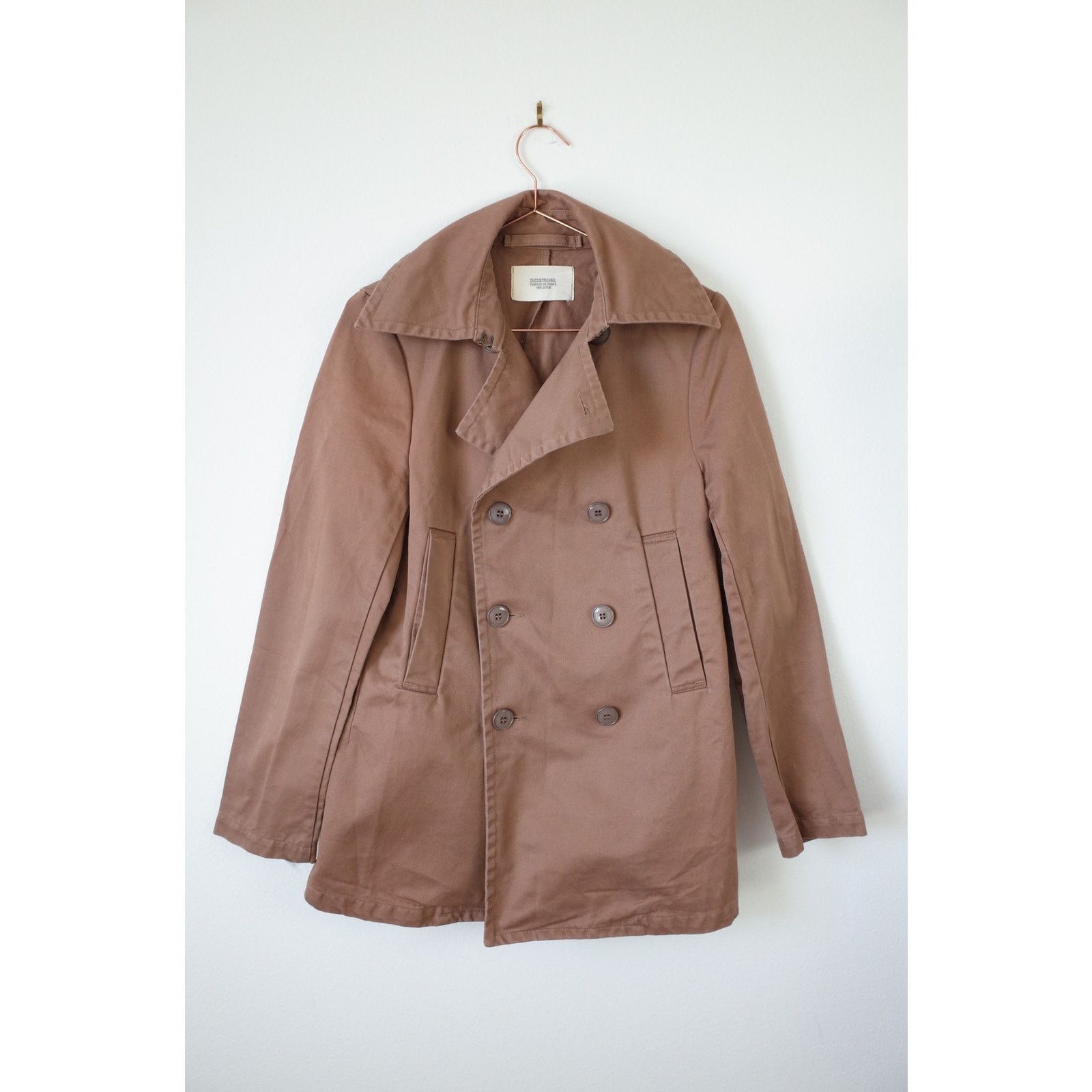 Zucca Zucca Travail Cotton Peacoat Jacket Size 0 XS/S Size S / US 4 / IT 40 - 6 Thumbnail