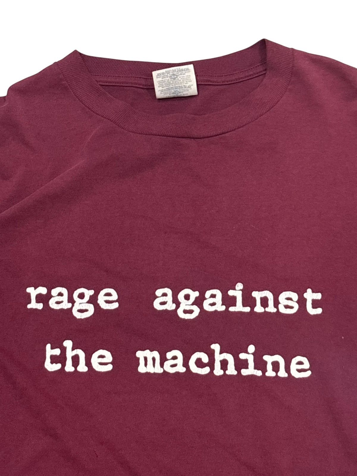 Vintage Vintage Rage Againts The Machine RATM Size US XXL / EU 58 / 5 - 2 Thumbnail