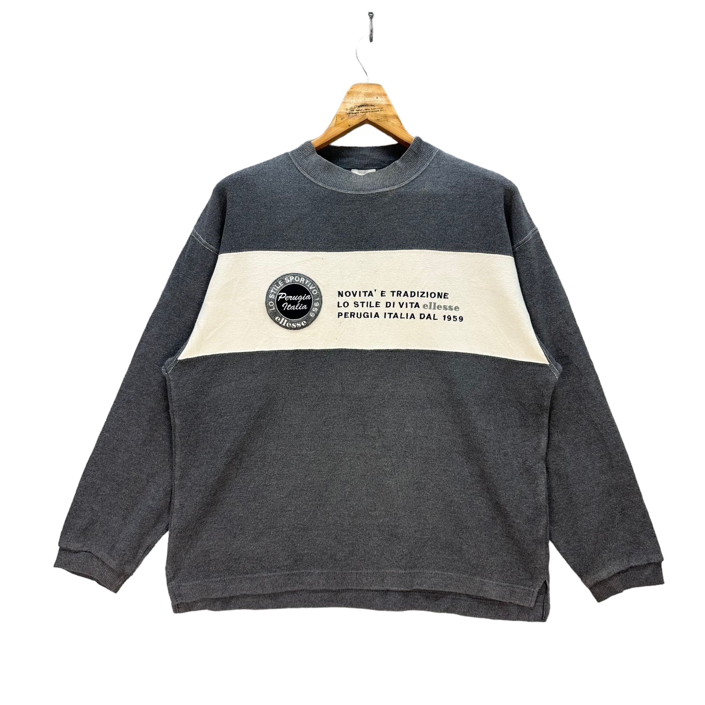 Ellesse ELLESSE Embroidery Logo Sweater #8338-004 Size US M / EU 48-50 / 2 - 1 Thumbnail