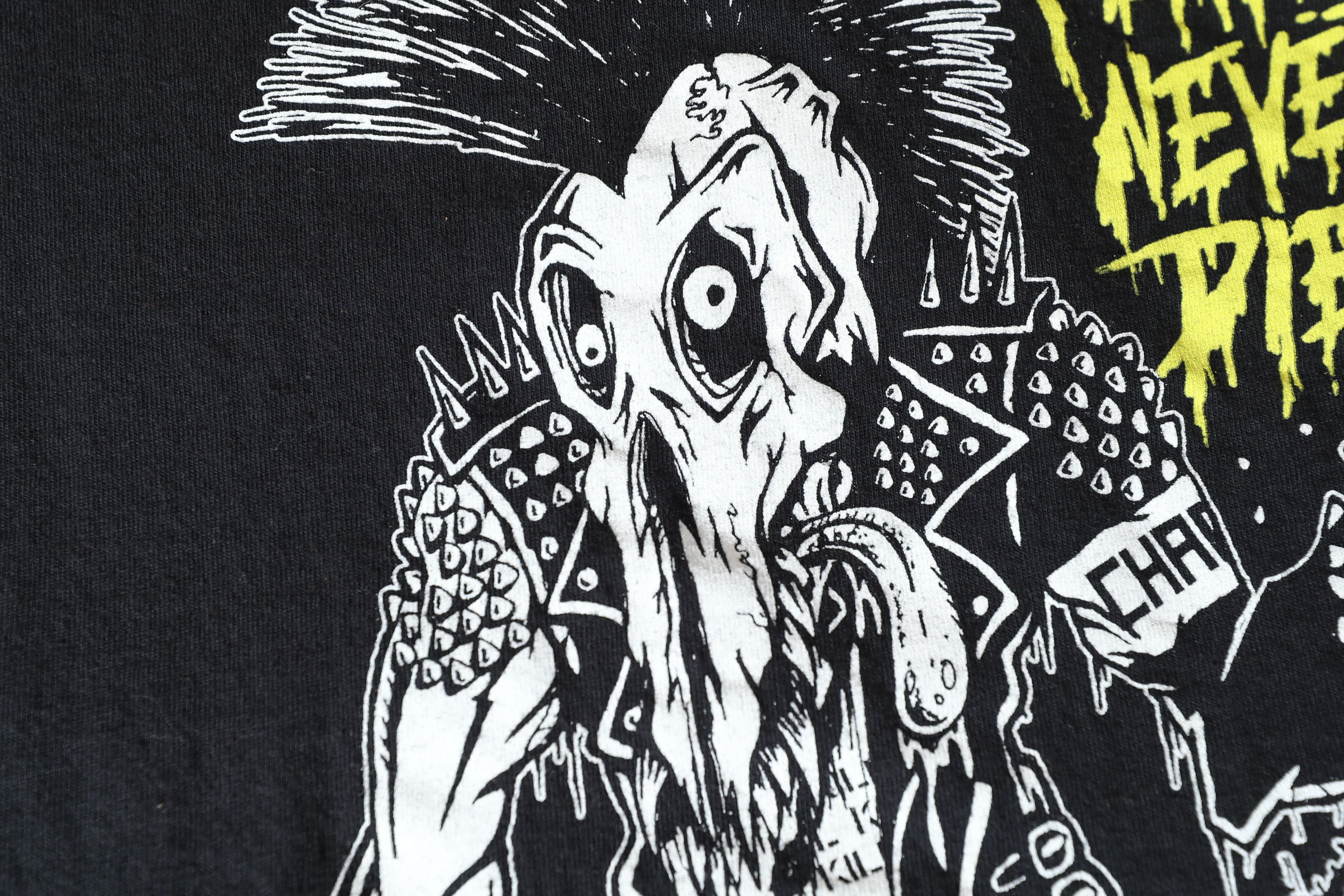Band Tees The Casualties Punk Never Dies Stand and Fight Tee (XL) Size US XL / EU 56 / 4 - 9 Thumbnail