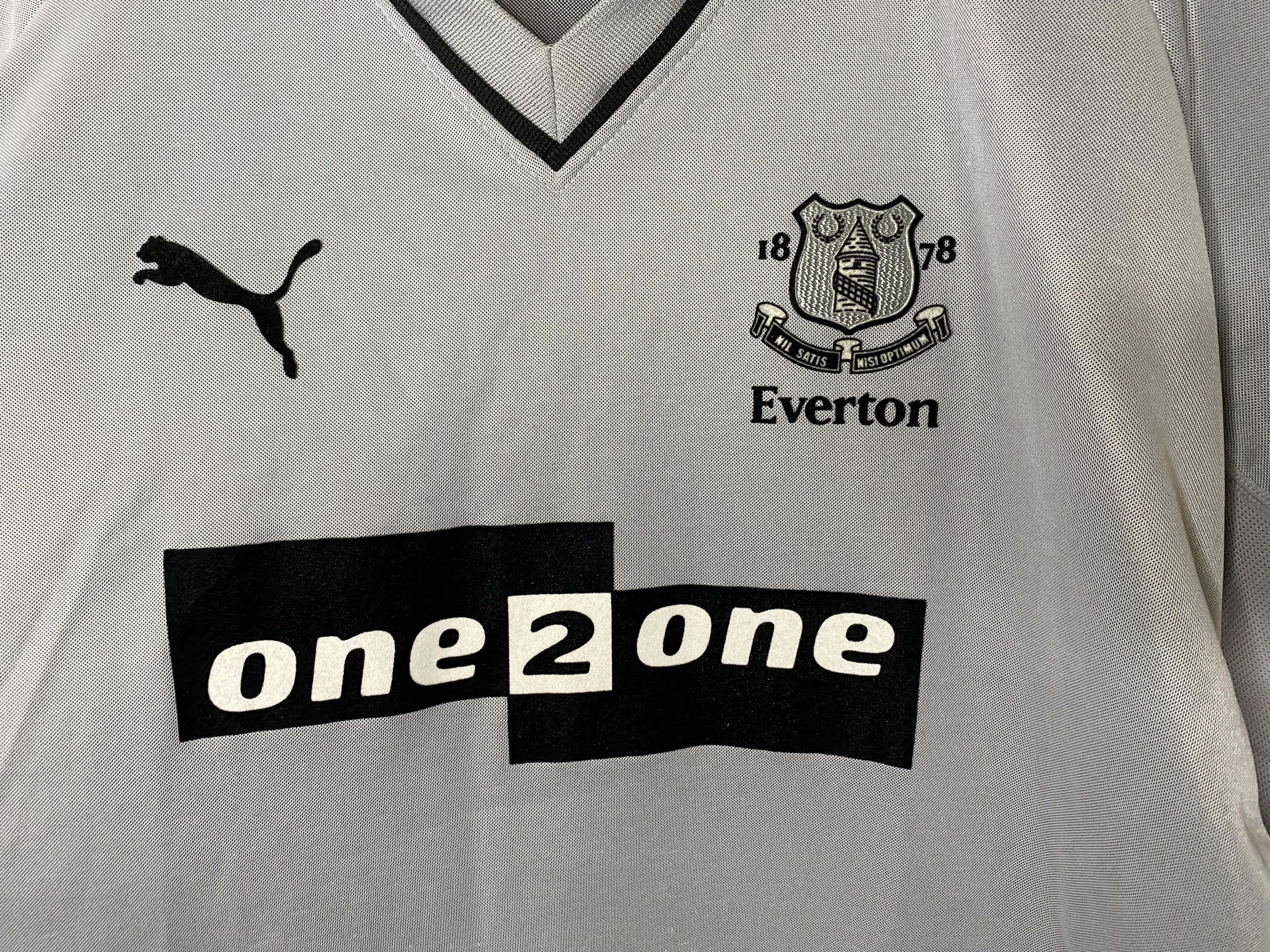Umbro EVERTON 1999 2000 THIRD FOOTBALL SHIRT SOCCER JERSEY UMBRO Size US XXL / EU 58 / 5 - 3 Thumbnail