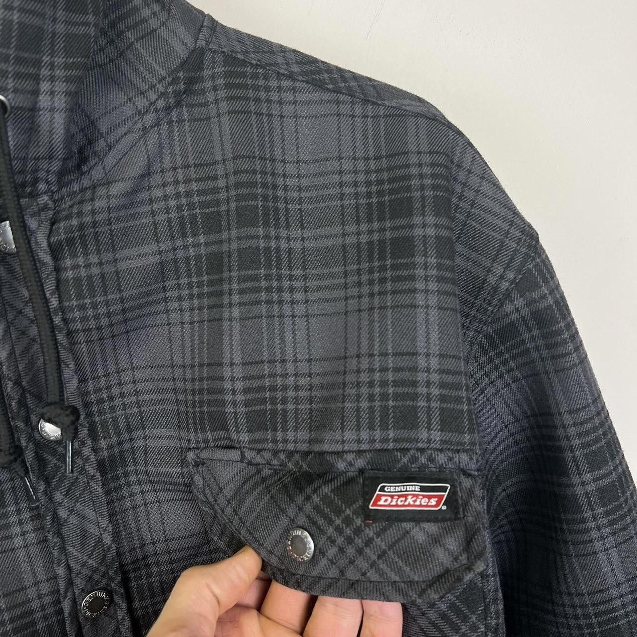 Dickies Dickies Plaid Hooded Shirt Jacket Size L Size US L / EU 52-54 / 3 - 3 Thumbnail