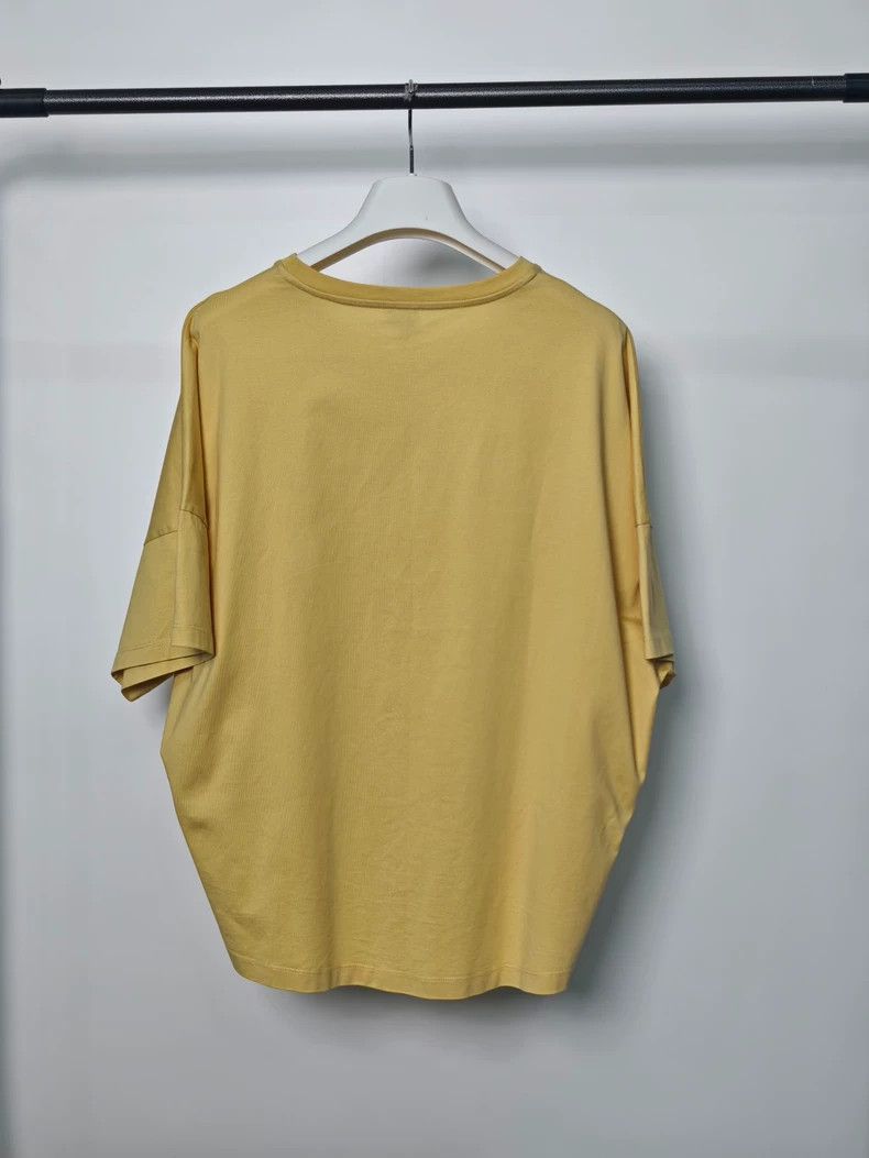 Loewe LOEWE Solid color short sleeve T-shirt with logo Size S / US 4 / IT 40 - 2 Thumbnail