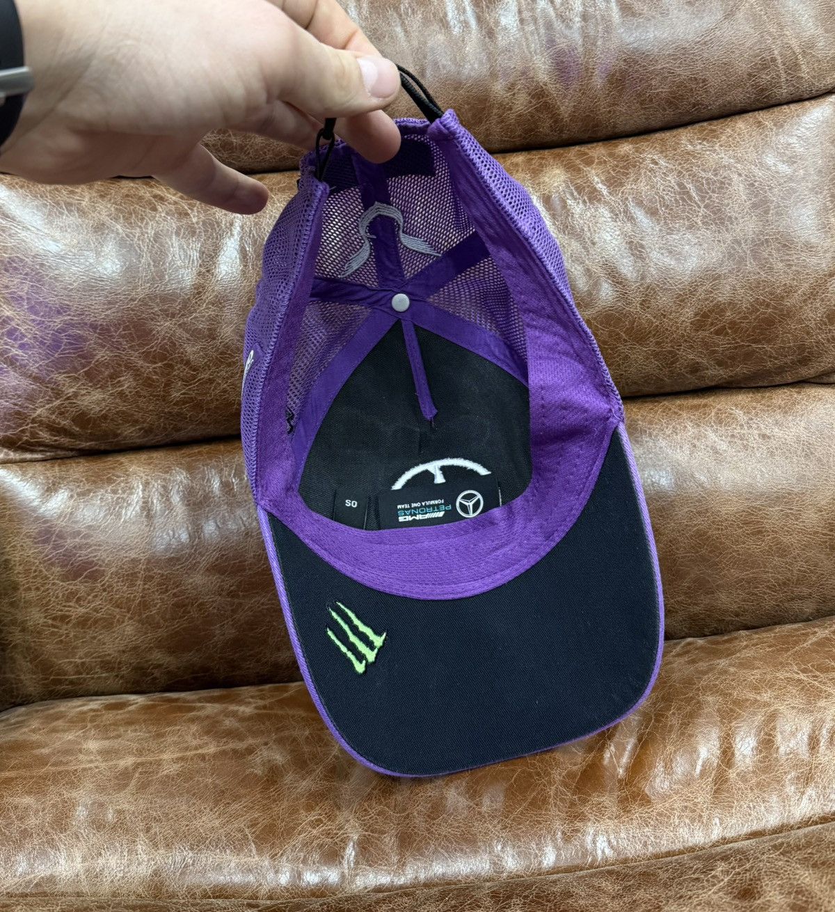 Mercedes-Benz Mercedes Benz AMG Petronas Racing Trucker Cap Size ONE SIZE - 6 Thumbnail