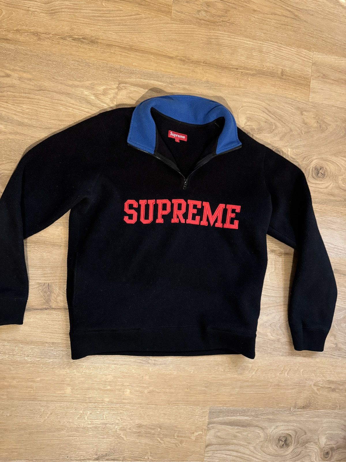 Supreme Supreme Polartech F/W 2011 Half Zip Black Size US L / EU 52-54 / 3 - 2 Thumbnail