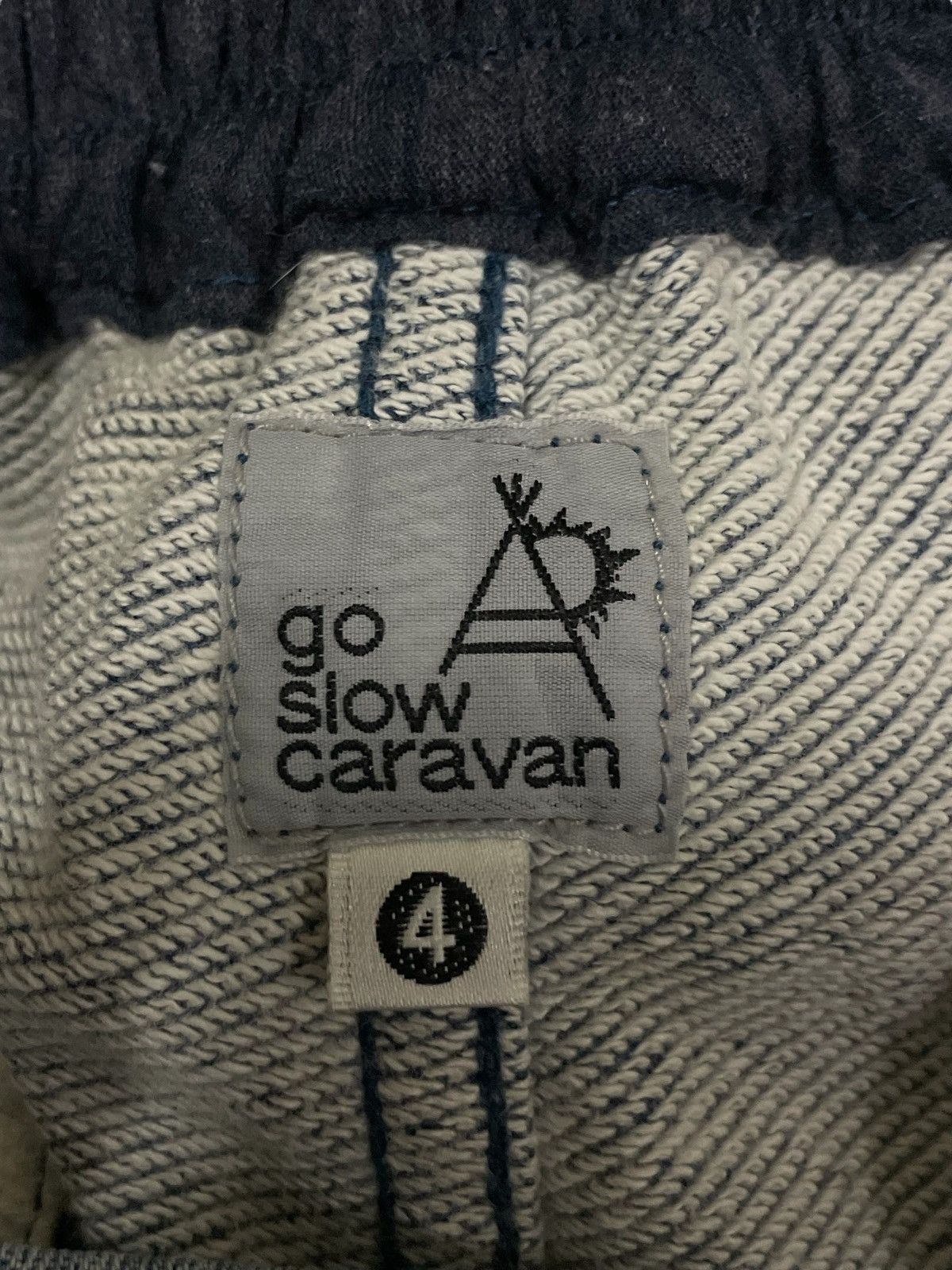 go slow caravan Go Slow Caravan Street Gorpcore Denim Jogger Pants Size US 31 - 13 Thumbnail