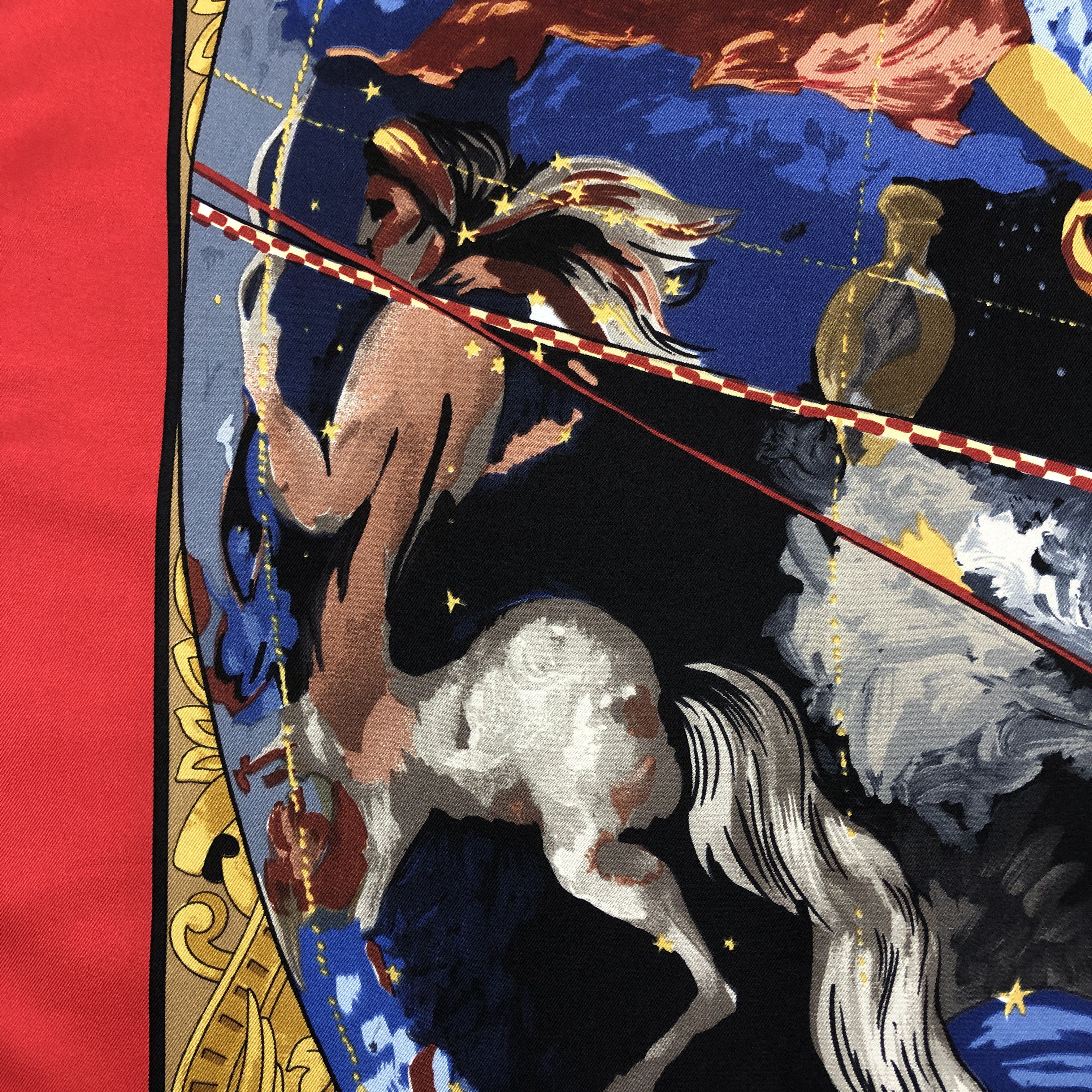 Celine Vintage Celine Paris SILK Scarf Twill Stole 56789 Size ONE SIZE - 11 Thumbnail