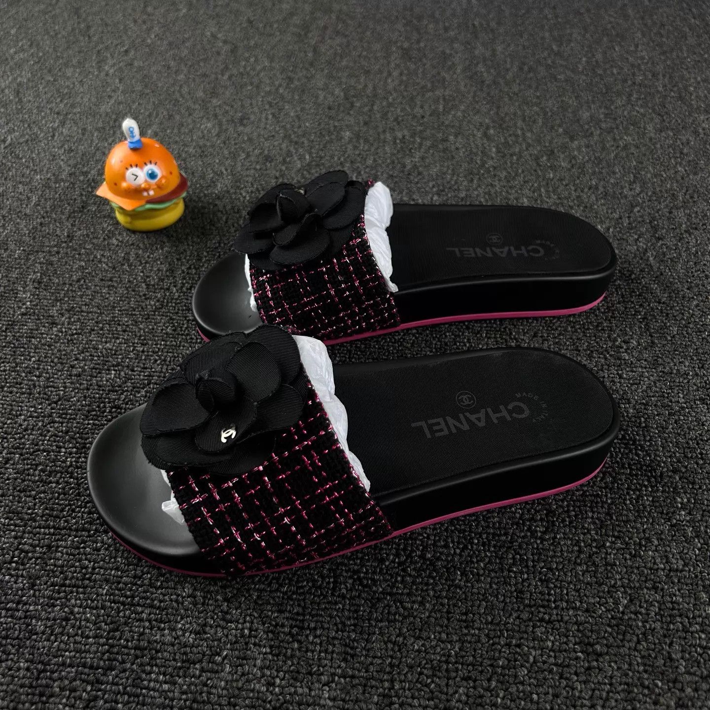 Chanel Chanel Camellia & CC Sandals FR 36 Size US 5.5 / IT 35.5 - 1 Thumbnail