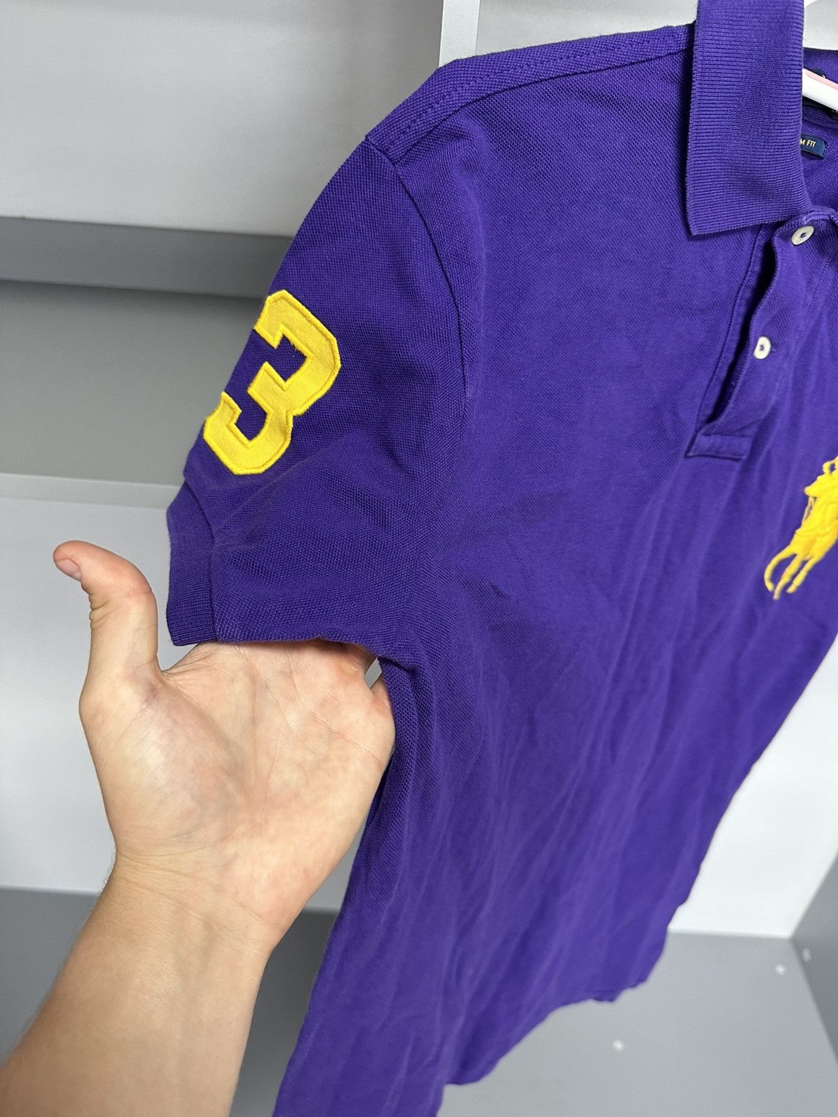 Polo Ralph Lauren Polo Ralph Lauren T-Shirt Number 3 Big Pony Size US M / EU 48-50 / 2 - 3 Thumbnail