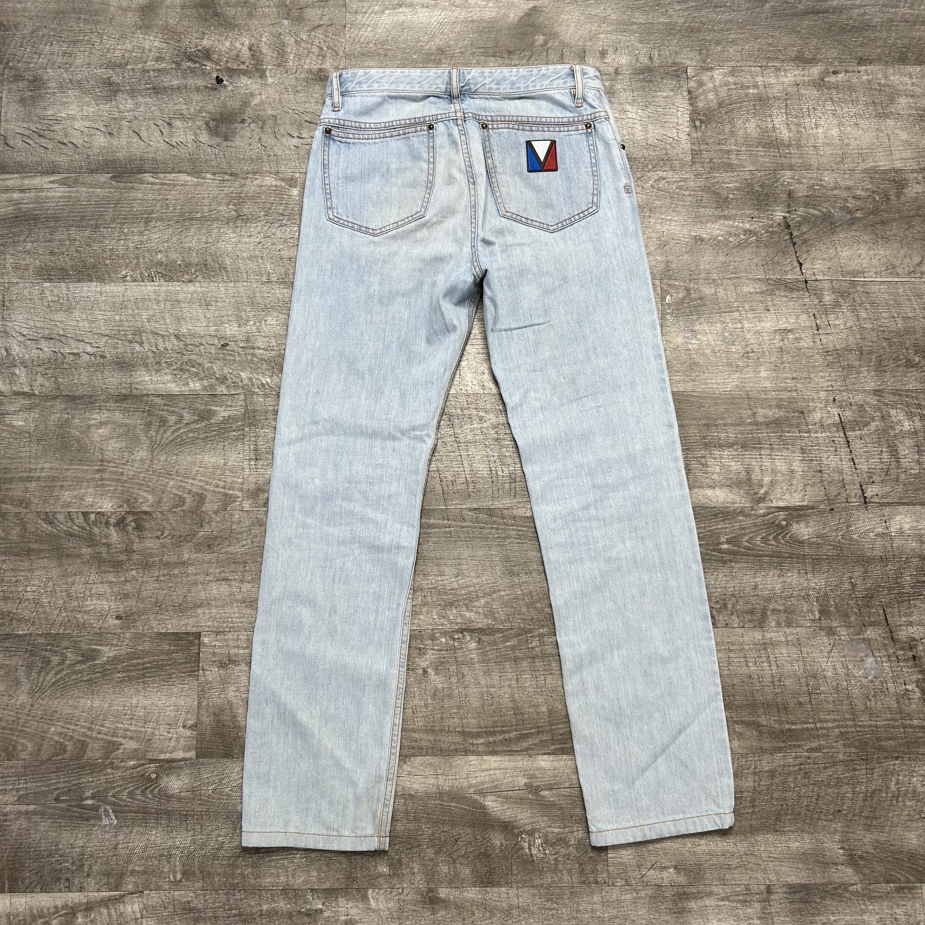 Louis Vuitton Louis Vuitton Gaston V Denim 29 Waist 28 Inseam Size US 29 - 2 Thumbnail