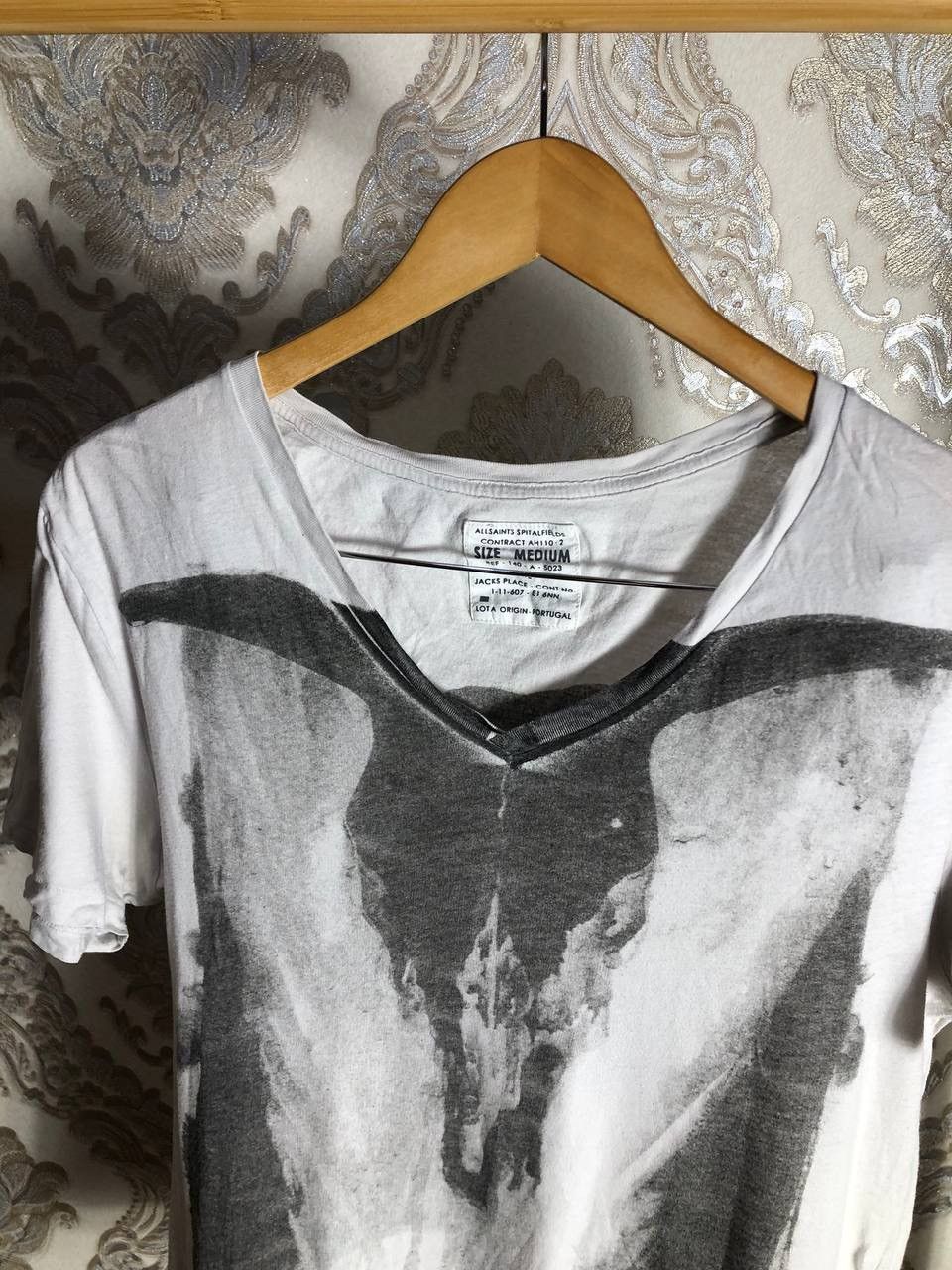 Allsaints × Vintage VERY RARE ALLSAINTS SPITALFIELDS DESIGNER T-SHIRT Y2K 90s Size US M / EU 48-50 / 2 - 2 Thumbnail