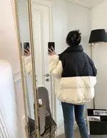 Japanese Brand × Vintage Zoki Korean Patchwork Women Parkas Winter Thick Size ONE SIZE - 4 Thumbnail