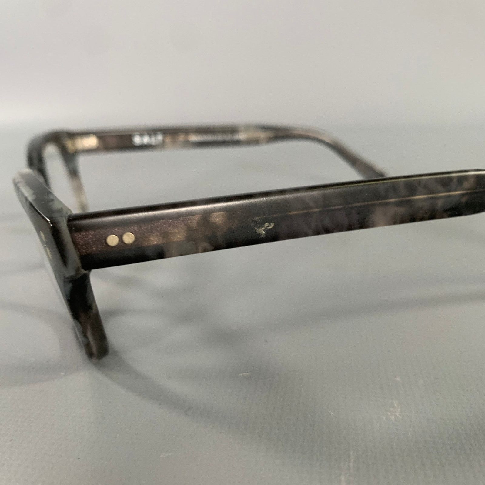SALT. Optics SALT Grey Marbled Acetate Sunglasses & Eyewear Size ONE SIZE - 7 Thumbnail