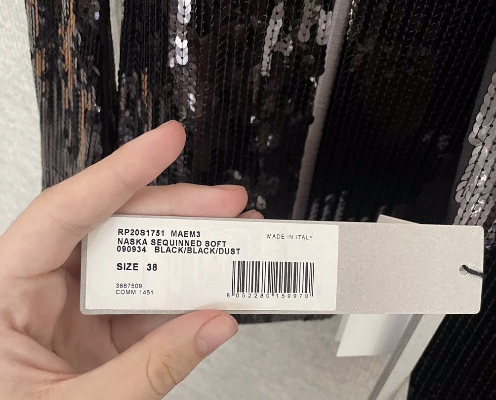 Rick Owens Rick Owens ro sequins blazer 20ss NO shoulder pad suit-2505 Size US M / EU 48-50 / 2 - 5 Thumbnail